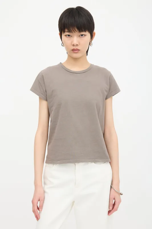 Cap Sleeve T-Shirt made by The Row