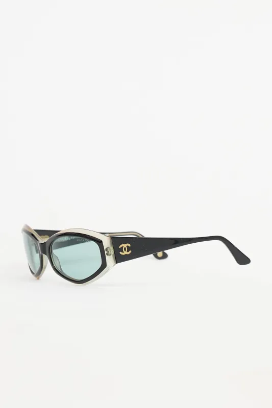 5021 Oval Sunglasses made by Chanel