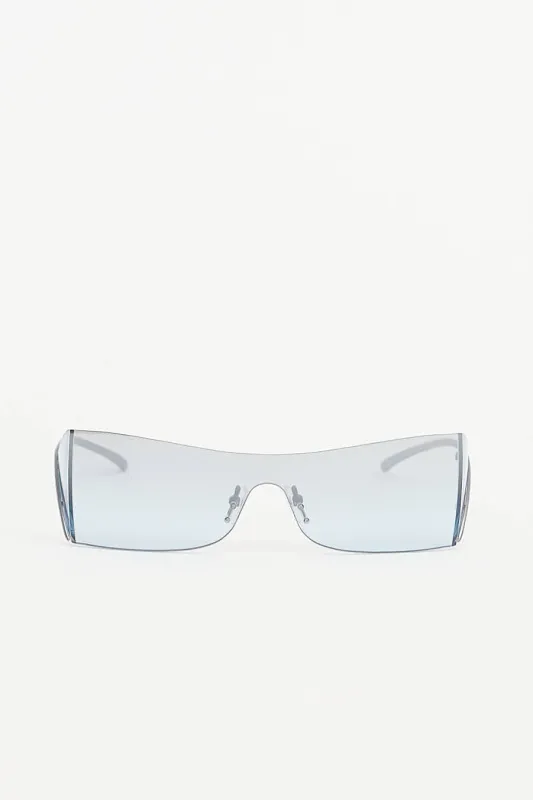 MM 604SM12 Rectangular Sunglasses made by MaxMara