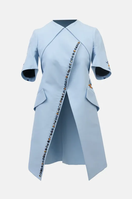 SS 2015 Embroidered Structured Jacket sold by VSP Consignment