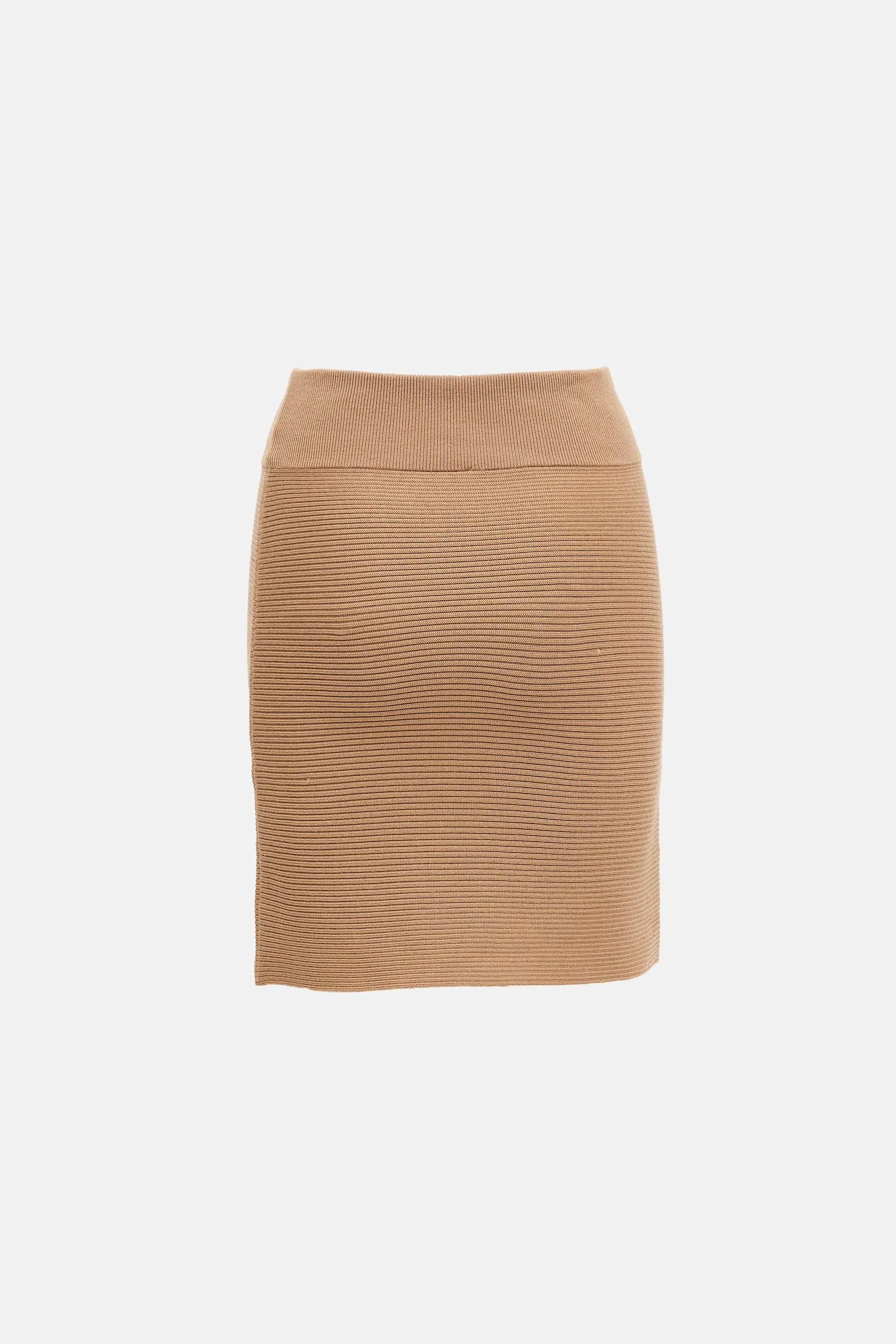Wool Ribbed Knit Skirt sold by VSP Consignment product image thumbnail 2