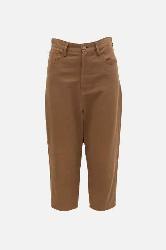 Twill Cropped Trouser sold by VSP Consignment