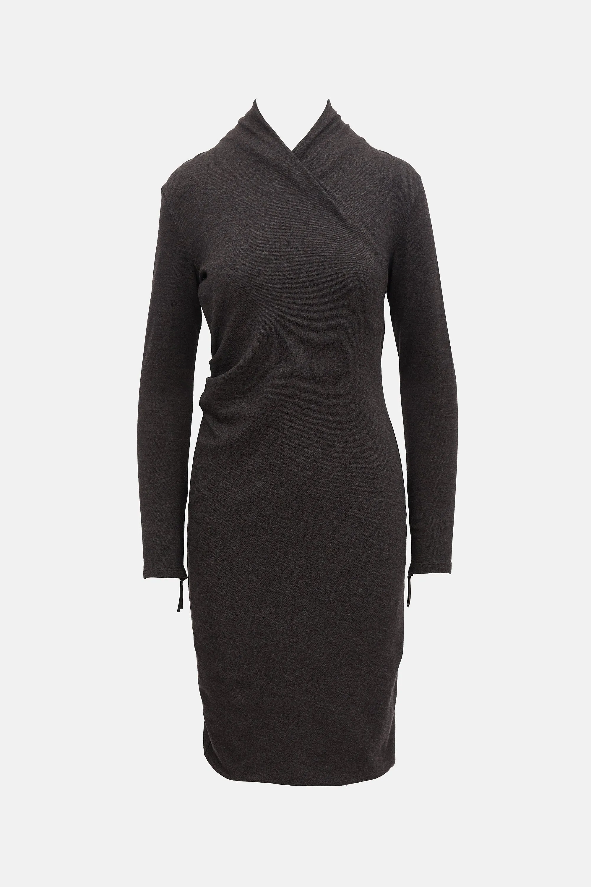 Jersey Elbow Patch Dress sold by VSP Consignment