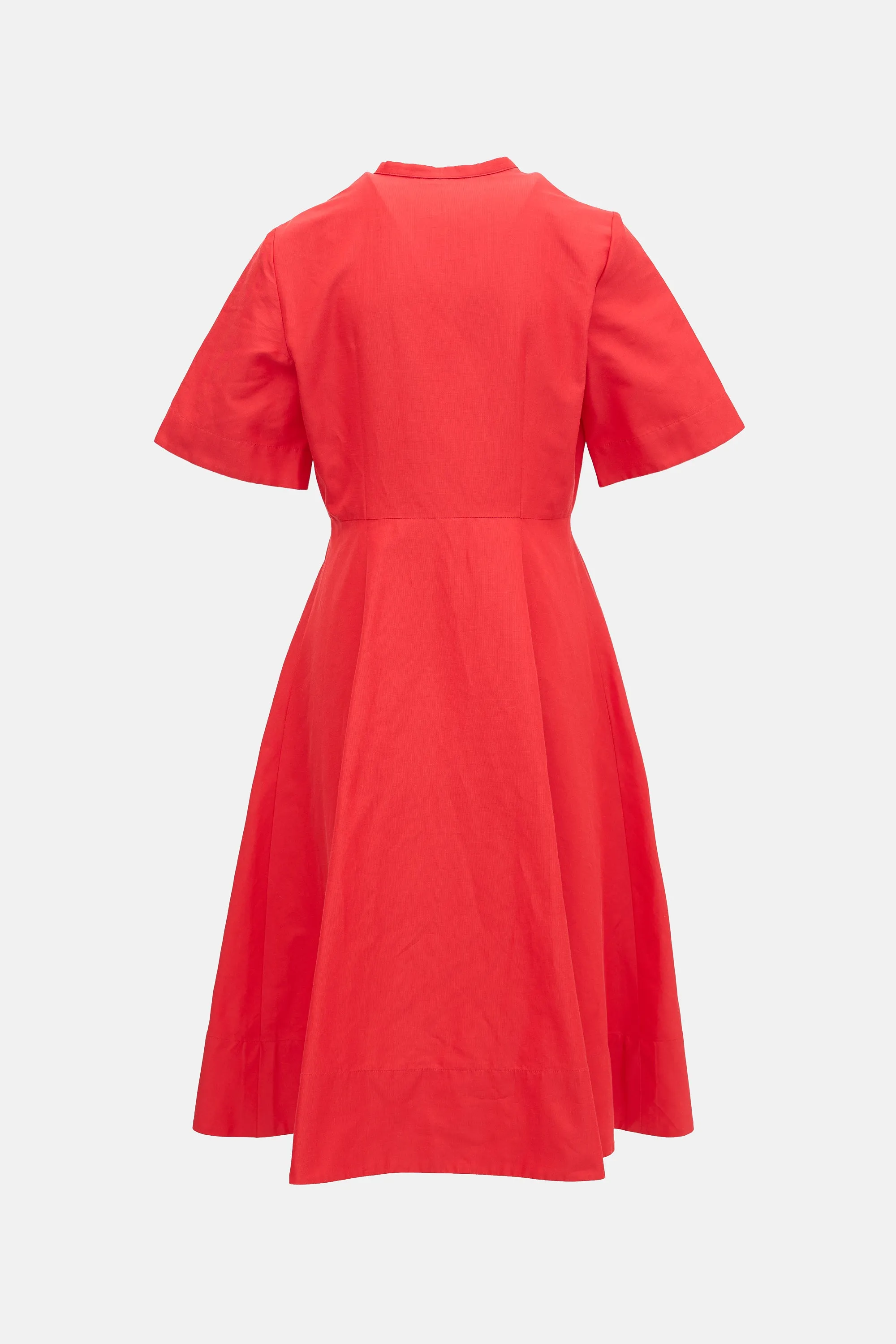 Silk Faille Flower Applique Dress sold by VSP Consignment product image thumbnail 2