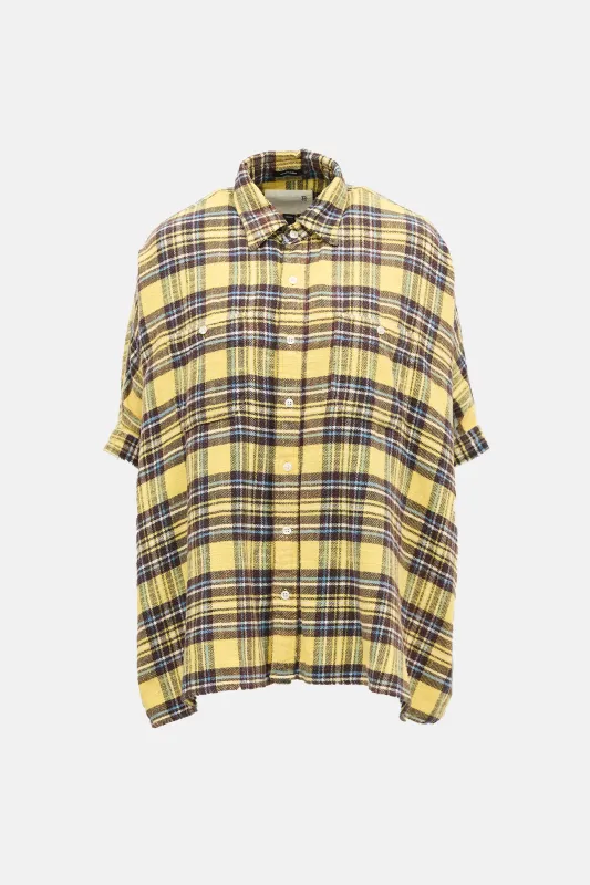 Plaid Oversized Boxy Shirt sold by VSP Consignment