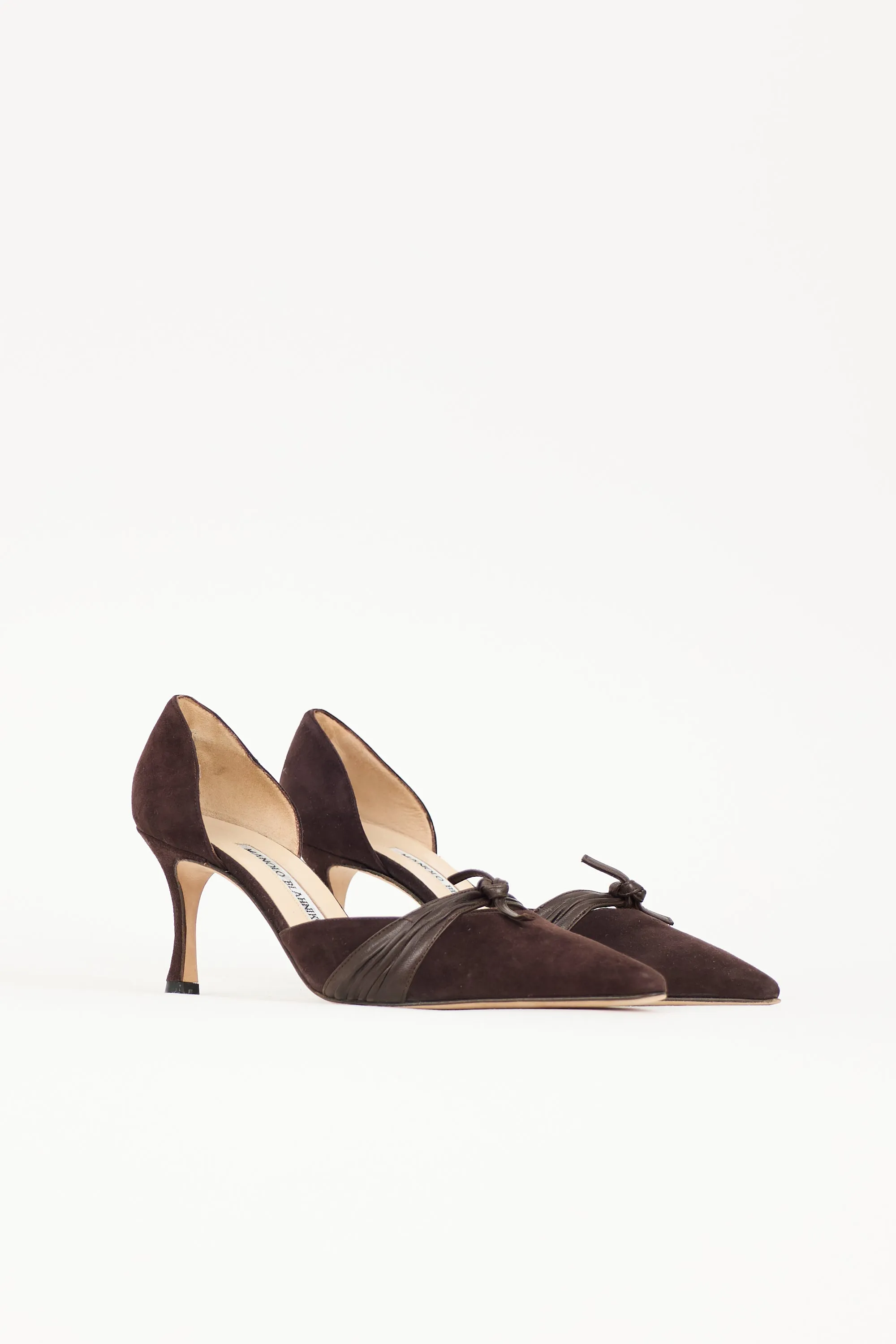 Suede Lisy D'Orsay Pump sold by VSP Consignment product image thumbnail 2