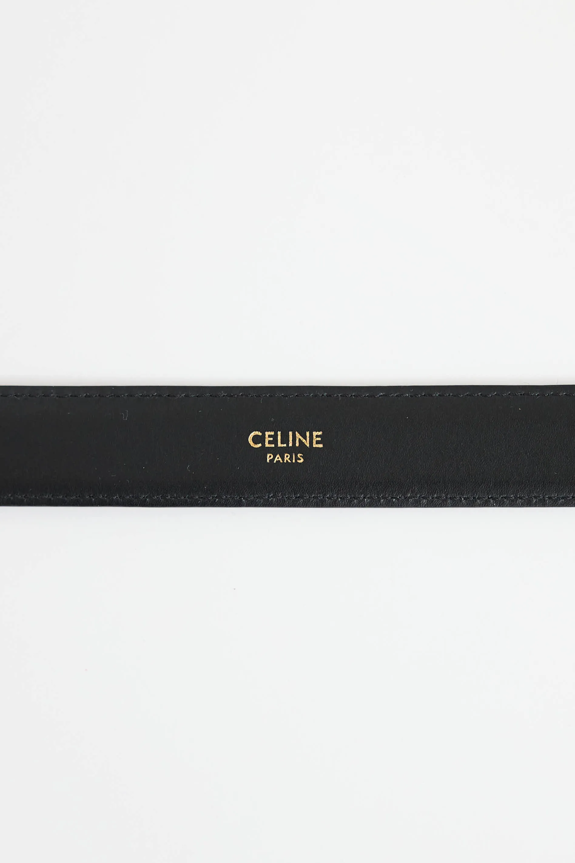 Leather Triomphe Belt sold by VSP Consignment product image thumbnail 3