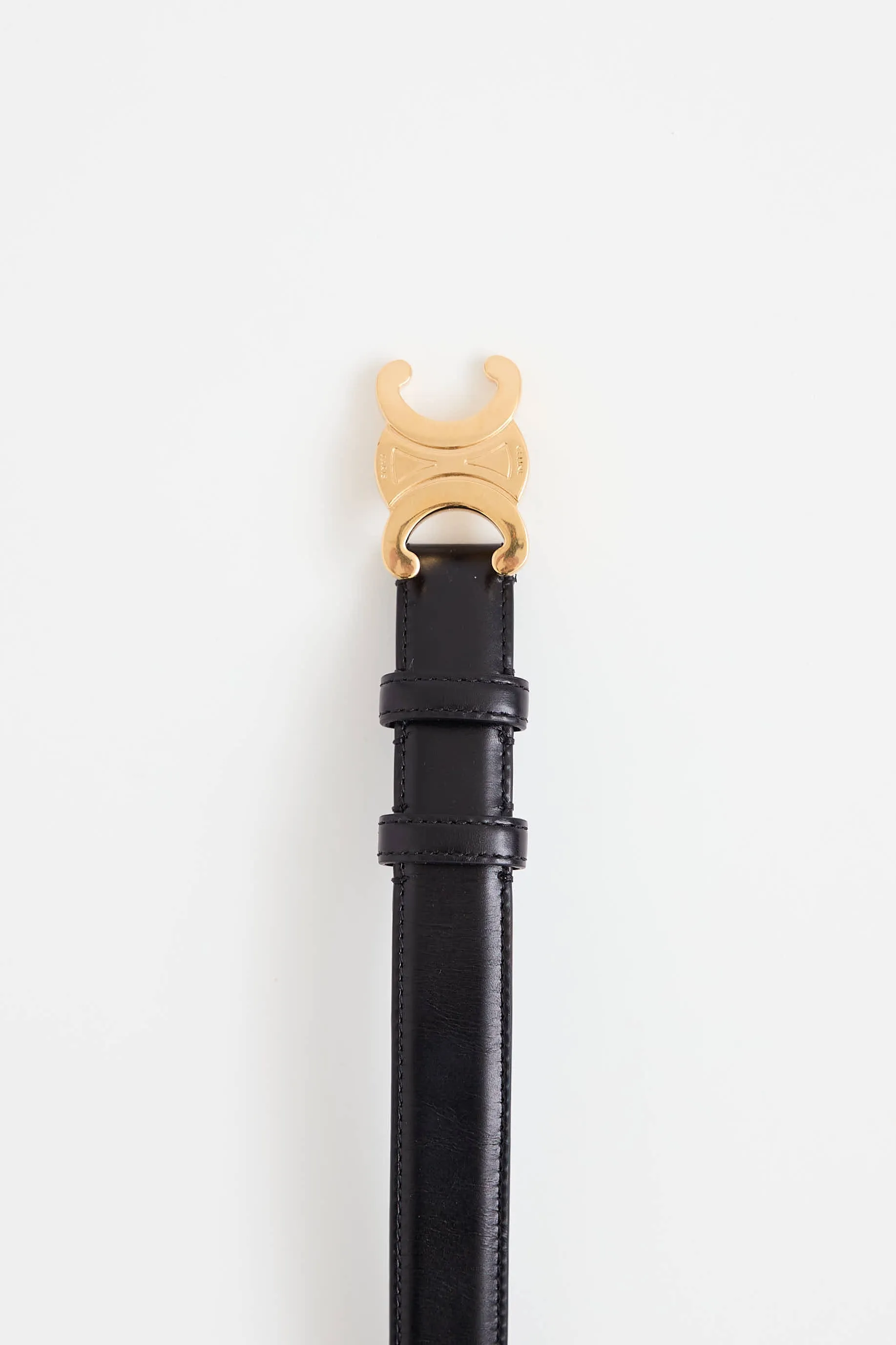 Leather Triomphe Belt sold by VSP Consignment product image thumbnail 2