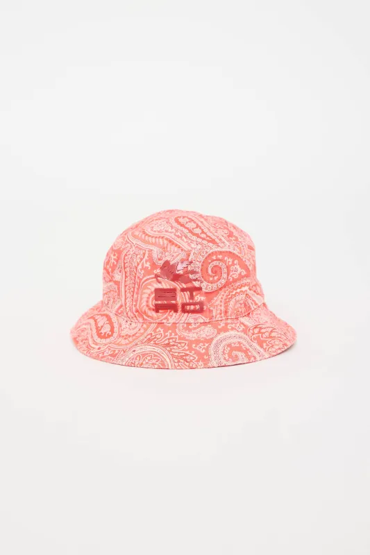 Paisley Logo Bucket Hat made by Etro