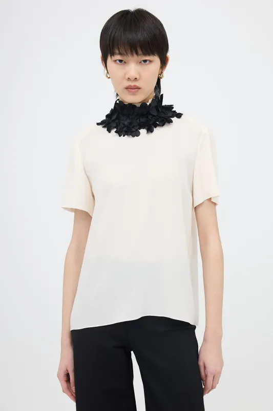 Silk Embellished Top made by Chanel