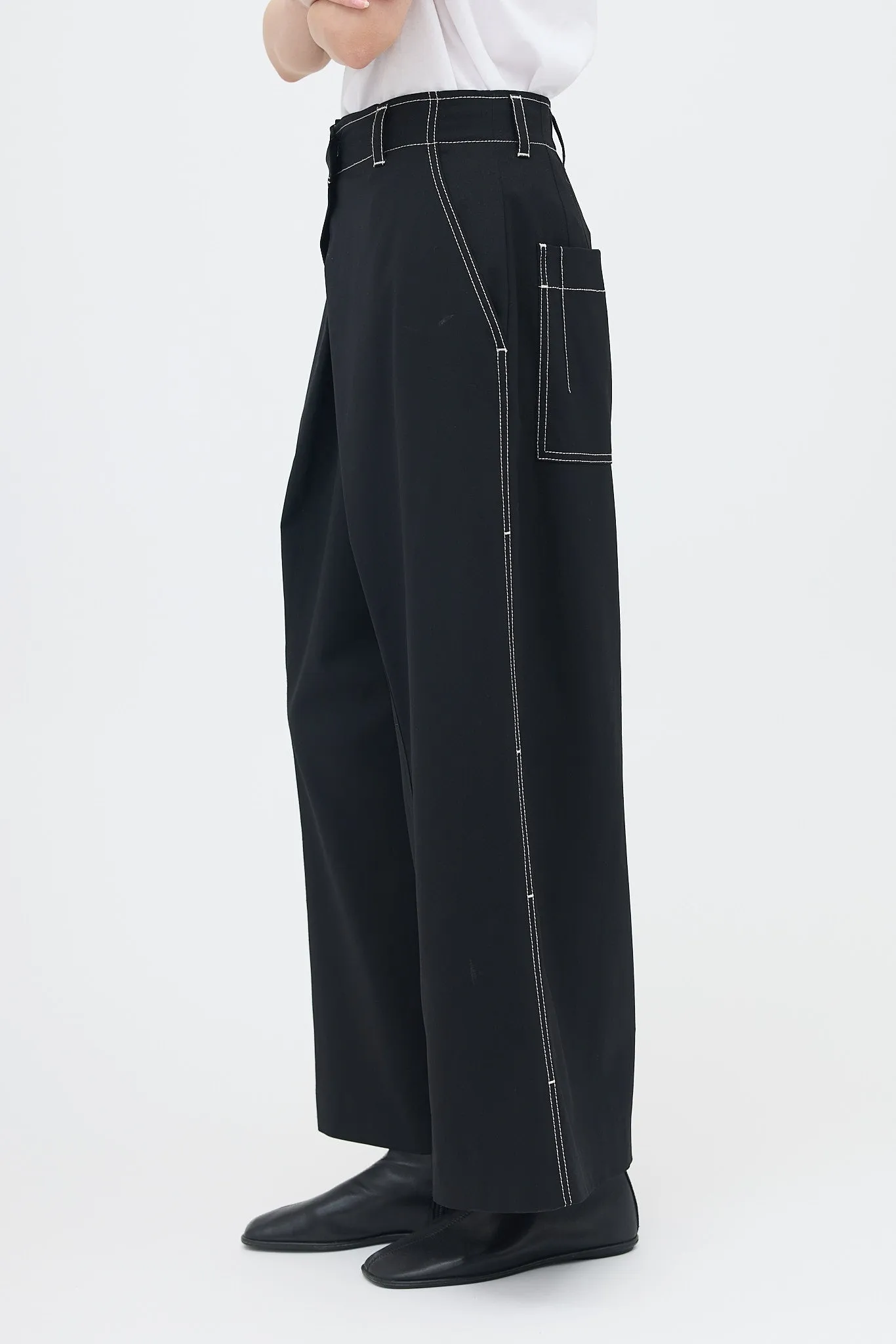 Wool Layered Pant sold by VSP Consignment product image thumbnail 3