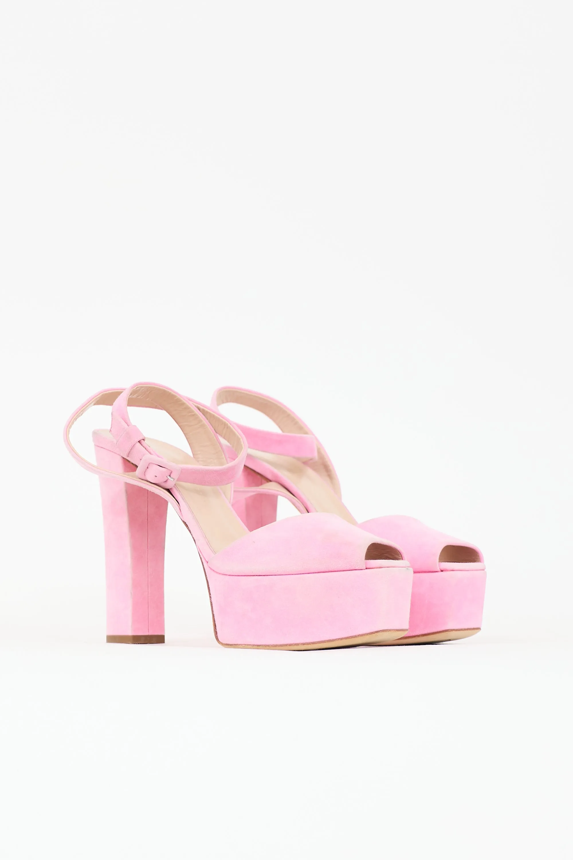 Suede Betty Platform Heel sold by VSP Consignment product image thumbnail 2