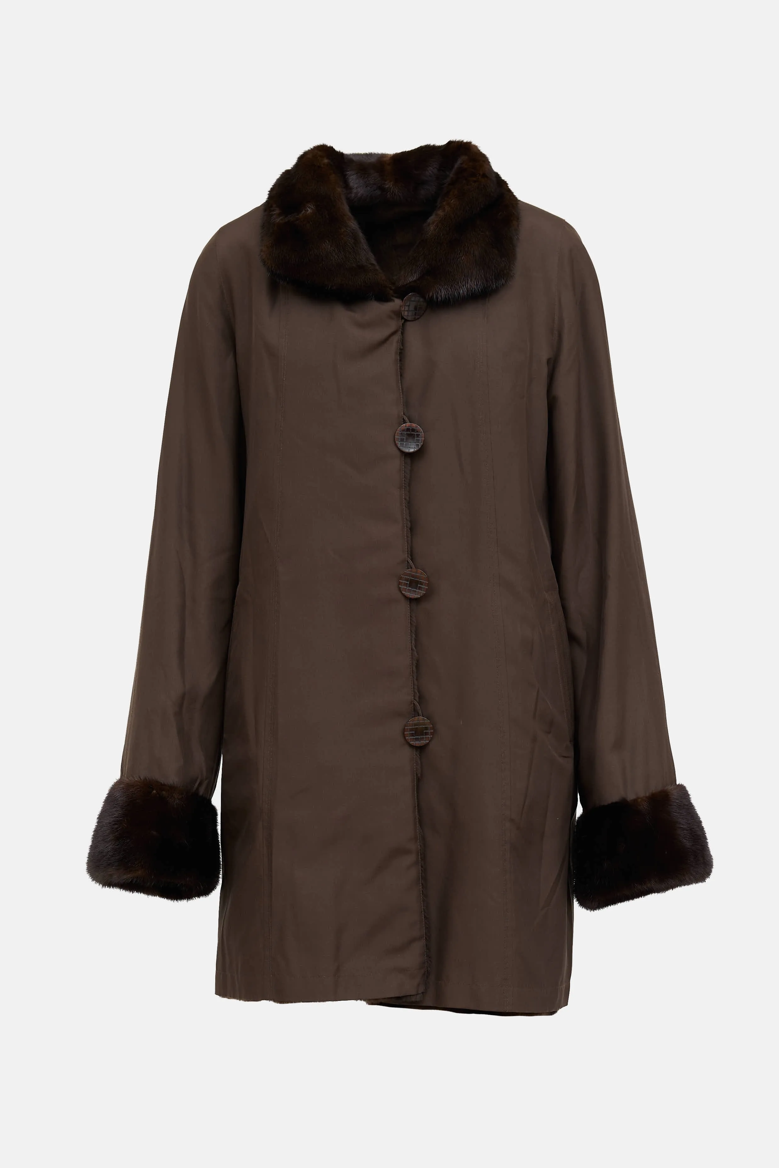 Fur Reversible Coat sold by VSP Consignment product image thumbnail 3