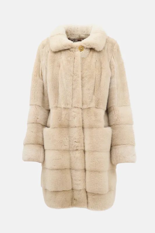 Panelled Fur Coat sold by VSP Consignment