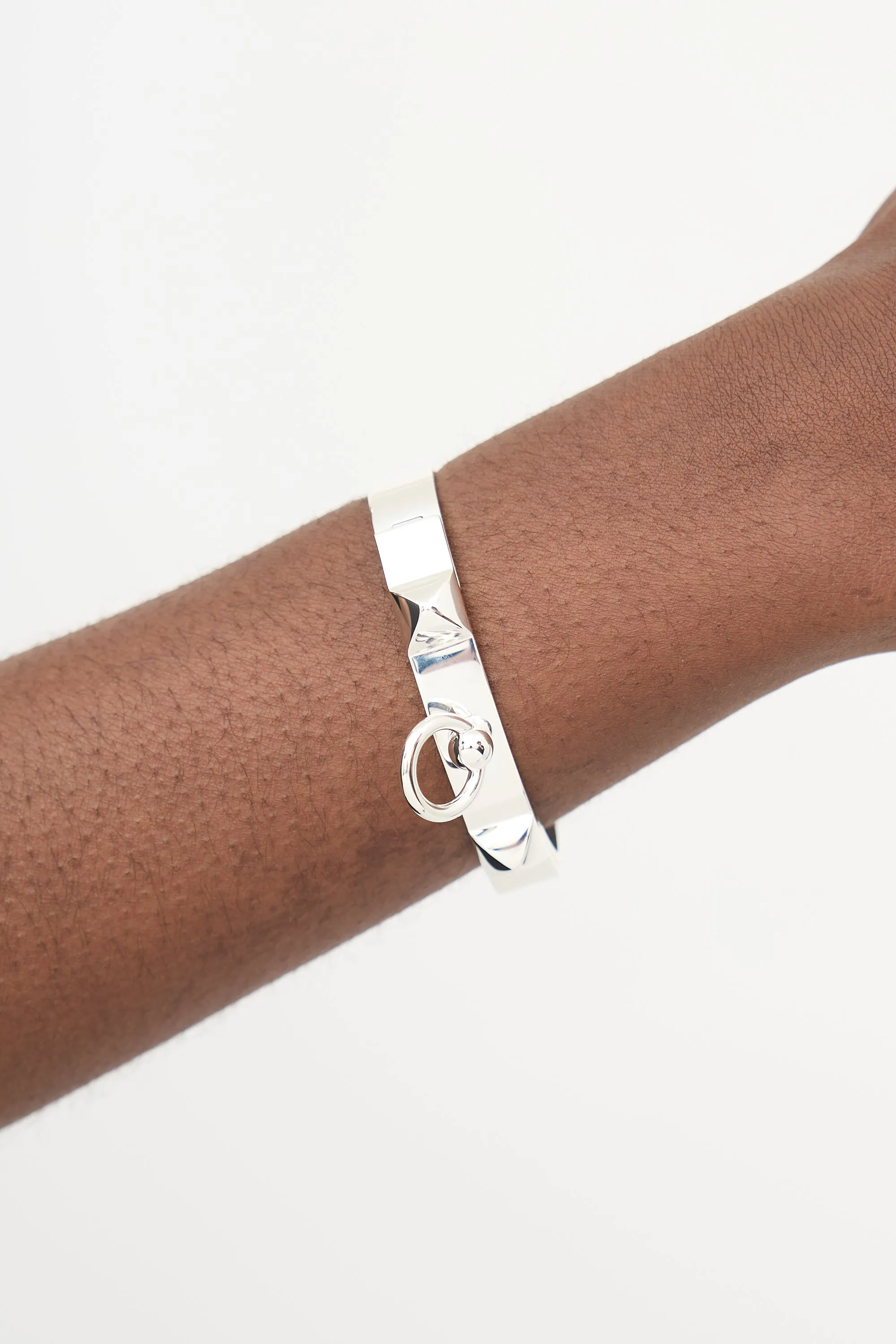 Sterling Silver Collier De Chien Small Bracelet sold by VSP Consignment product image thumbnail 4