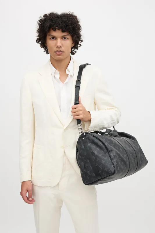 Eclipse Monogram Keepall 45 Bandoulière Bag sold by VSP Consignment