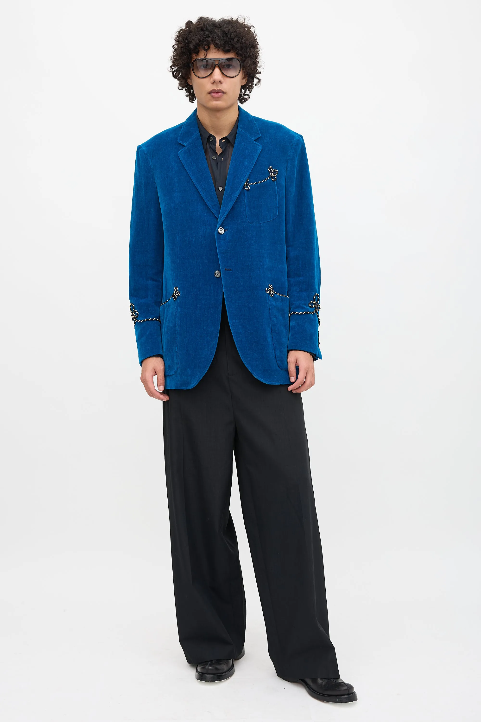 2018 Velvet Embroidered Blazer sold by VSP Consignment product image thumbnail 2