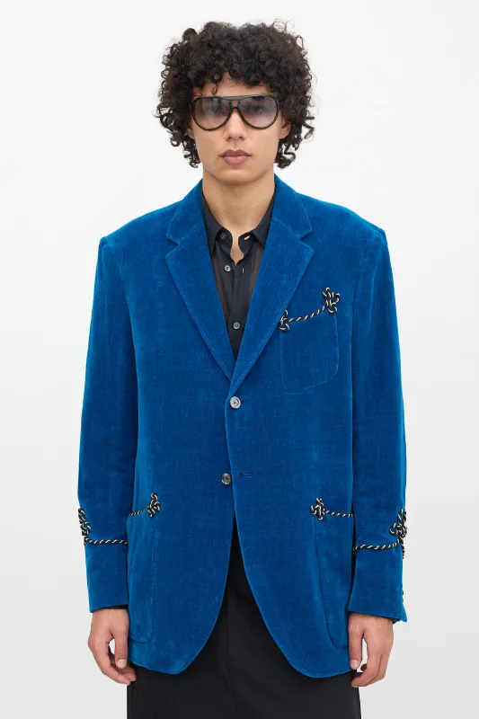 2018 Velvet Embroidered Blazer sold by VSP Consignment
