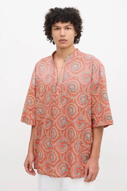Paisley Tunic Shirt sold by VSP Consignment