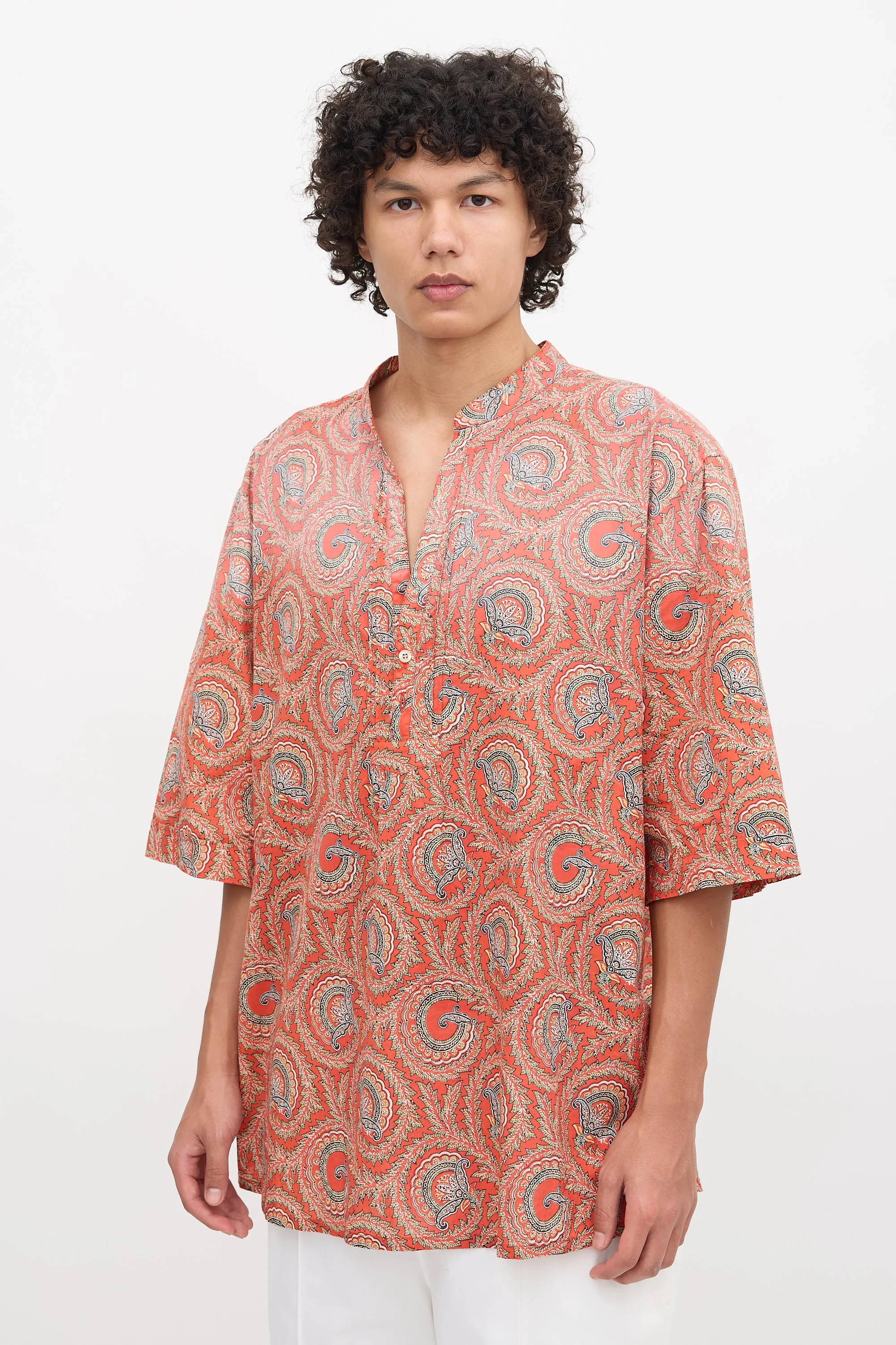 Paisley Tunic Shirt sold by VSP Consignment