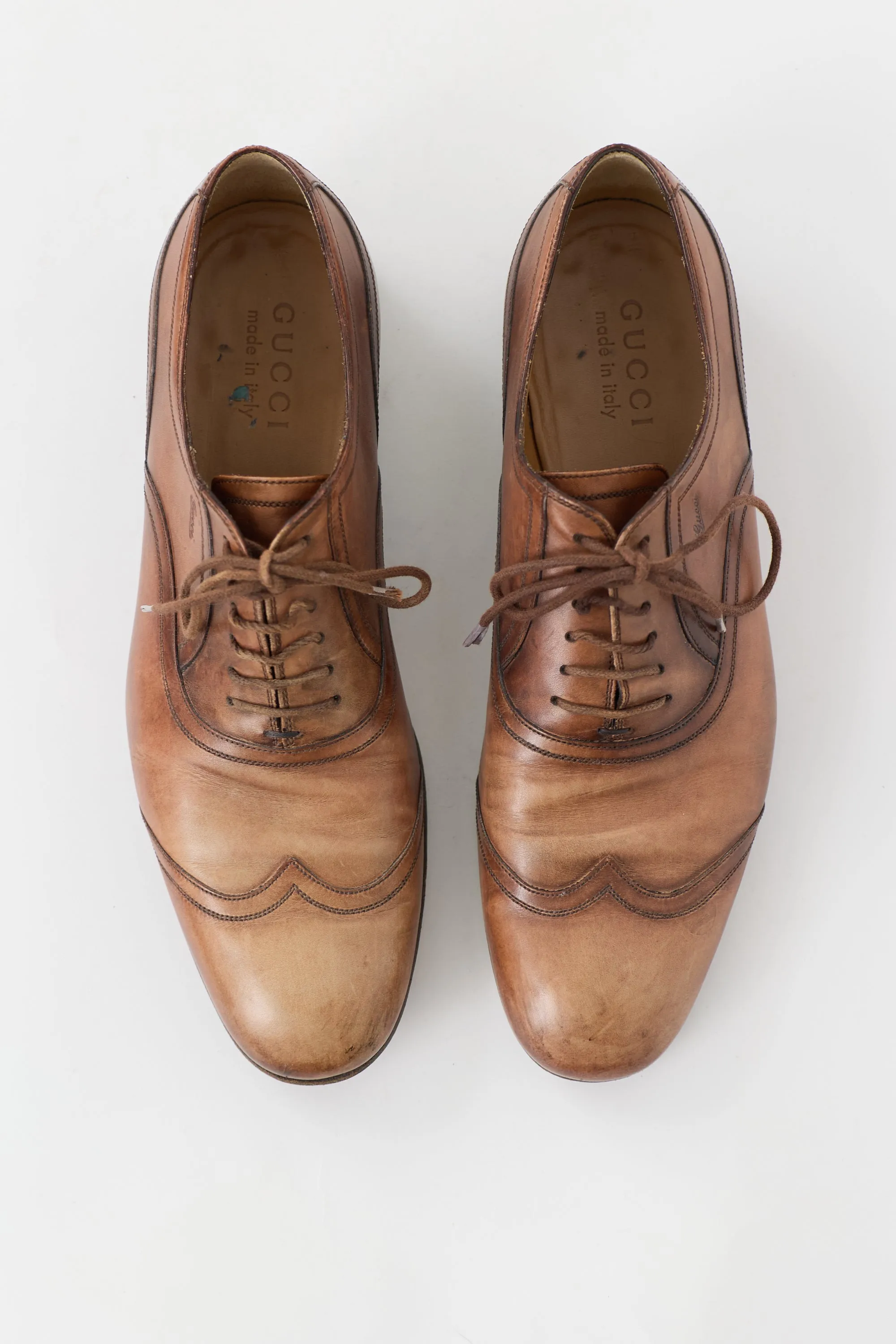 Leather Wingtip Oxford sold by VSP Consignment product image thumbnail 2