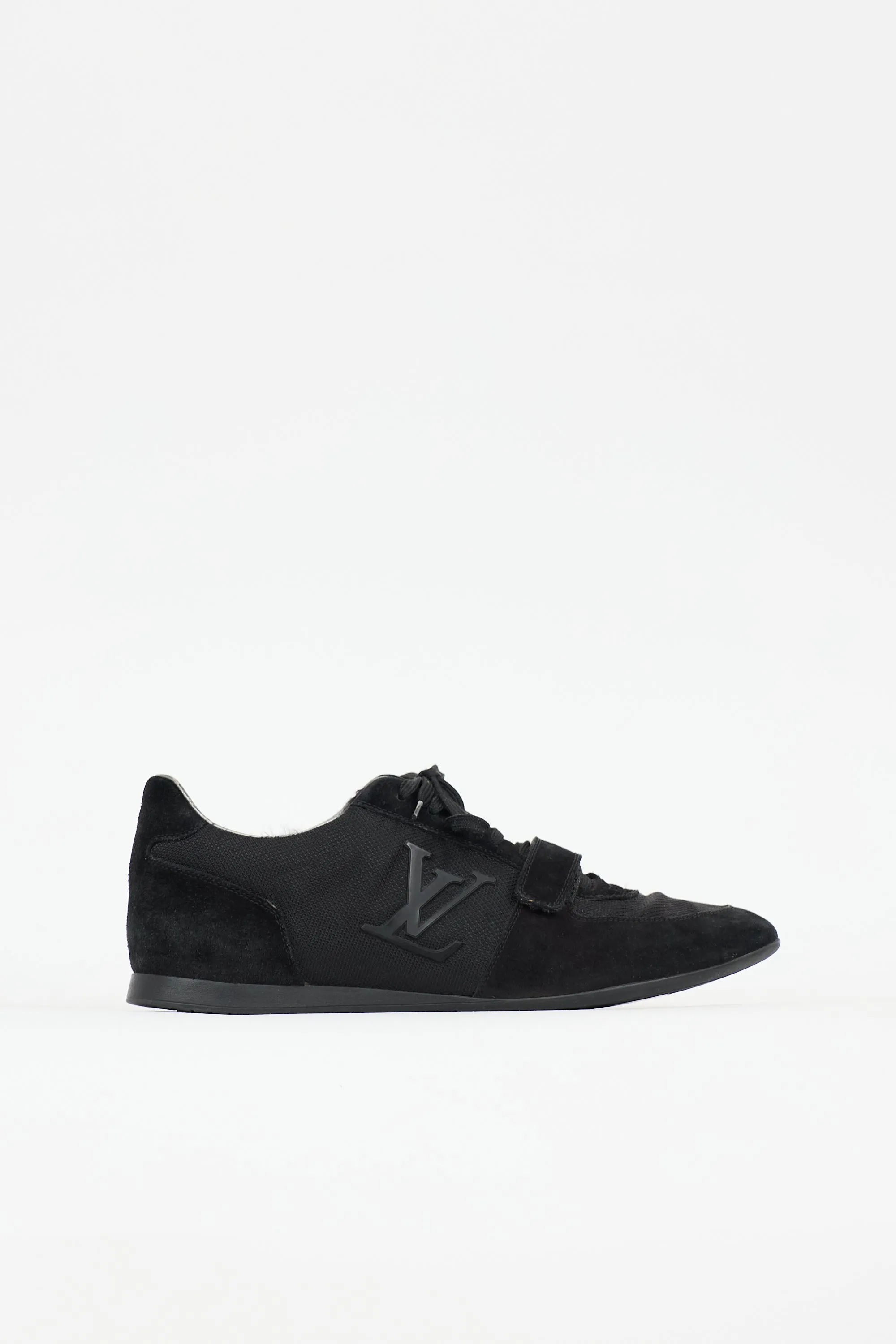Mesh & Suede Stardust LV Sneaker sold by VSP Consignment