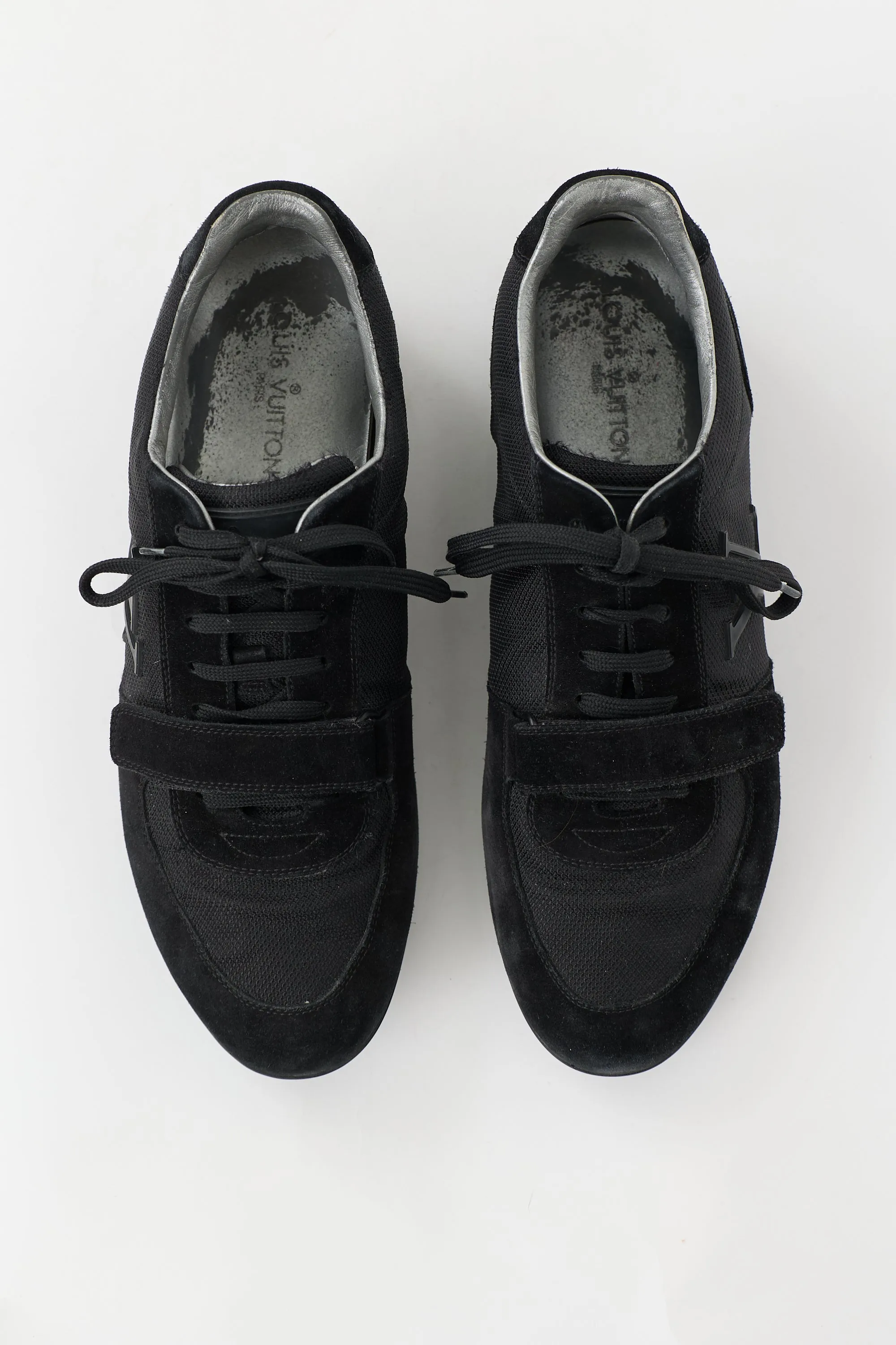 Mesh & Suede Stardust LV Sneaker sold by VSP Consignment product image thumbnail 2