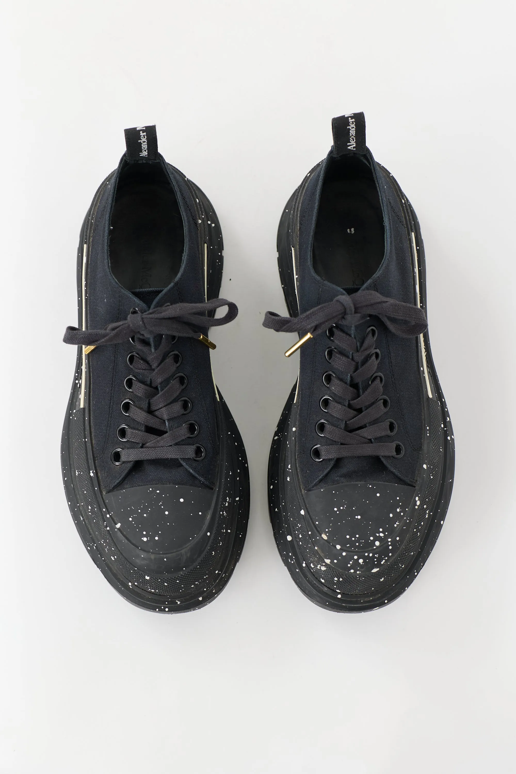 Canvas Speckled Tread Slick Sneaker sold by VSP Consignment product image thumbnail 2