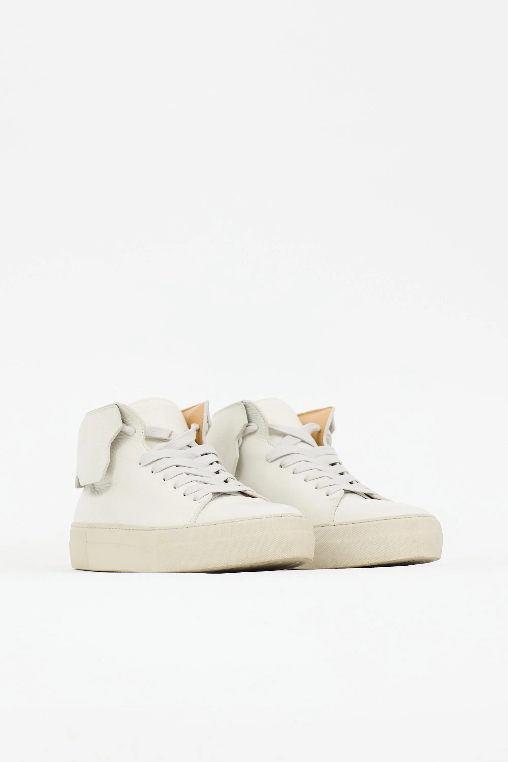 Leather 90MM Sneaker sold by VSP Consignment product image thumbnail 2