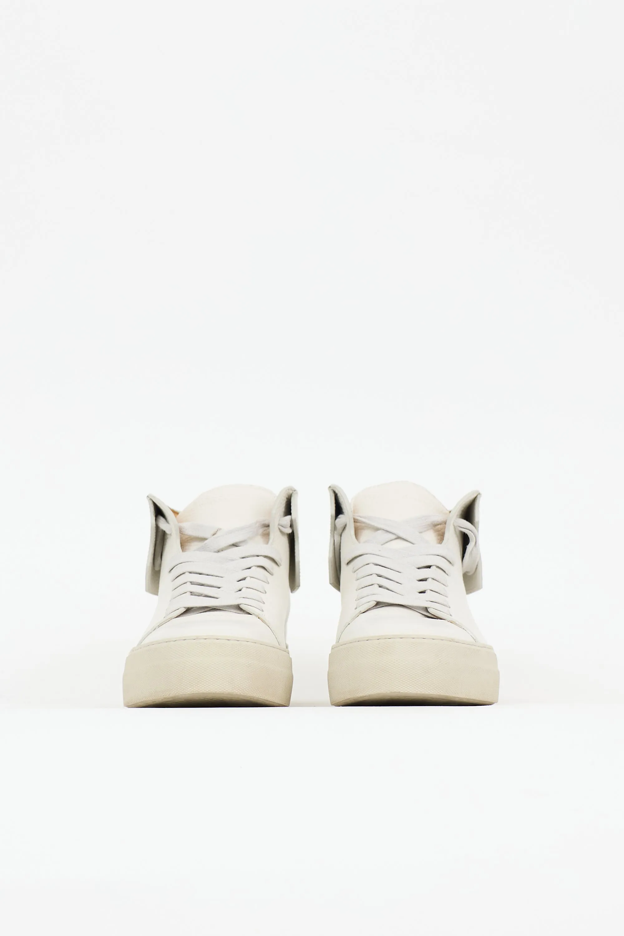 Leather 90MM Sneaker sold by VSP Consignment product image thumbnail 3