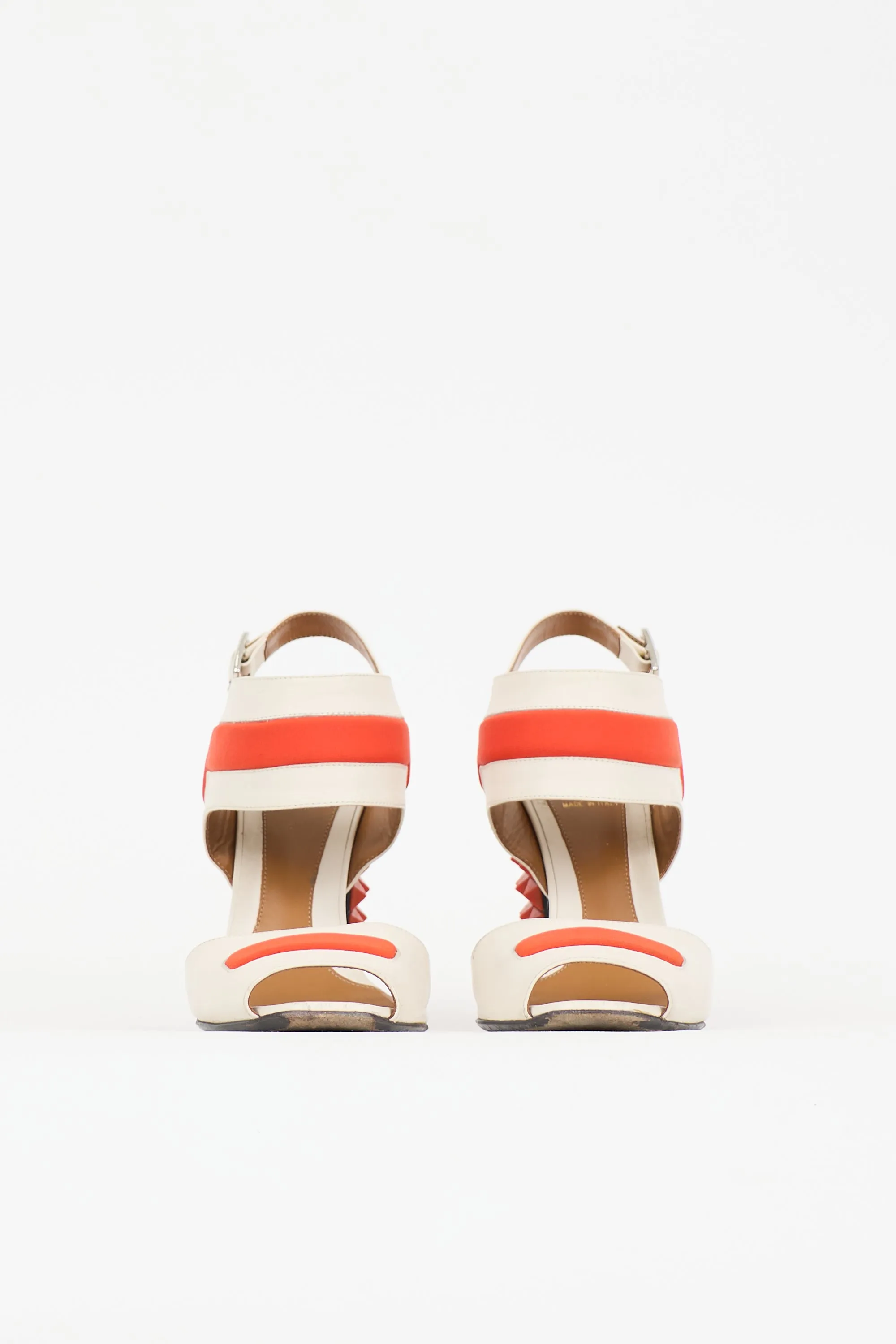 Leather Studded Polifonia Sandal sold by VSP Consignment product image thumbnail 3