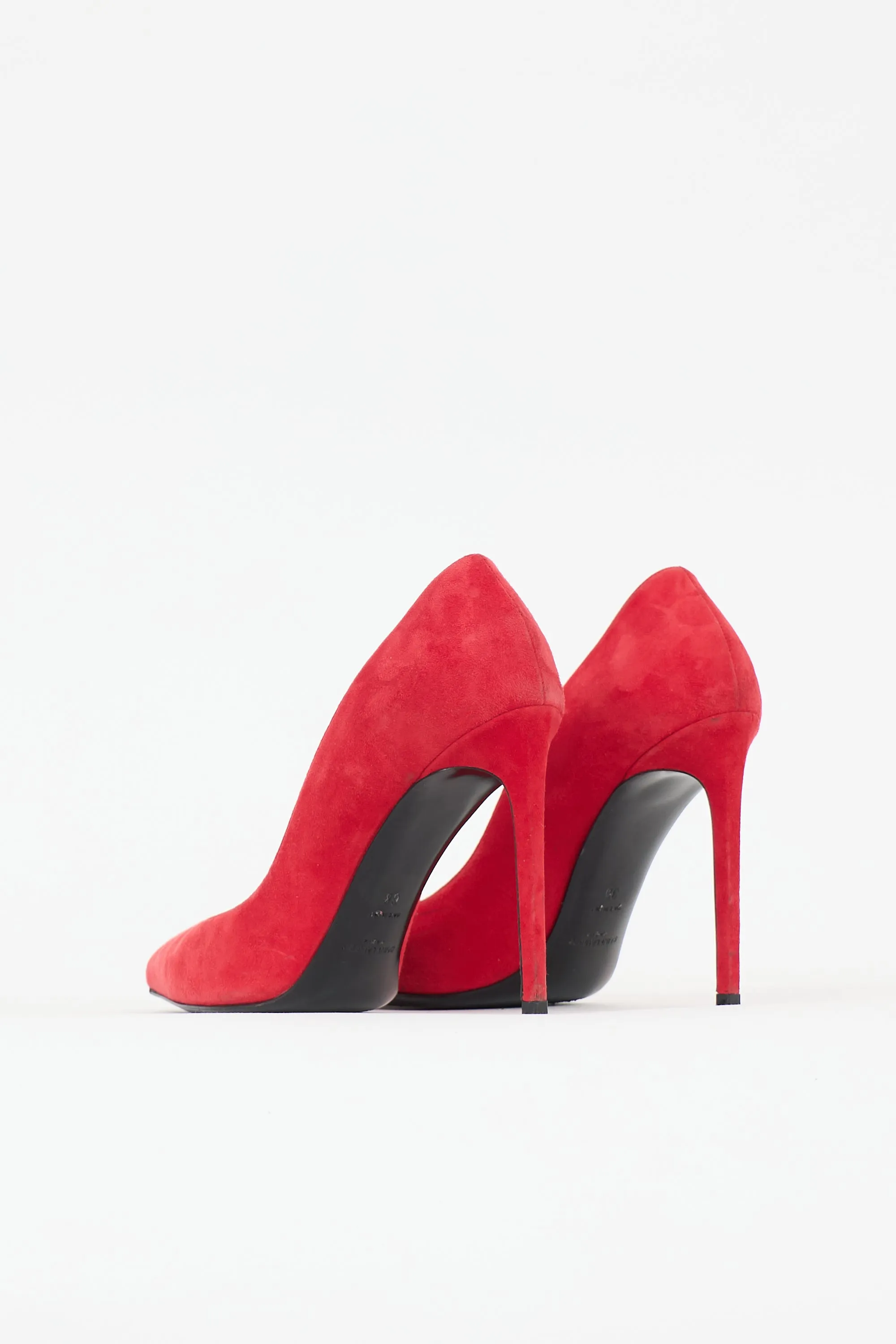 Suede Pump sold by VSP Consignment product image thumbnail 4