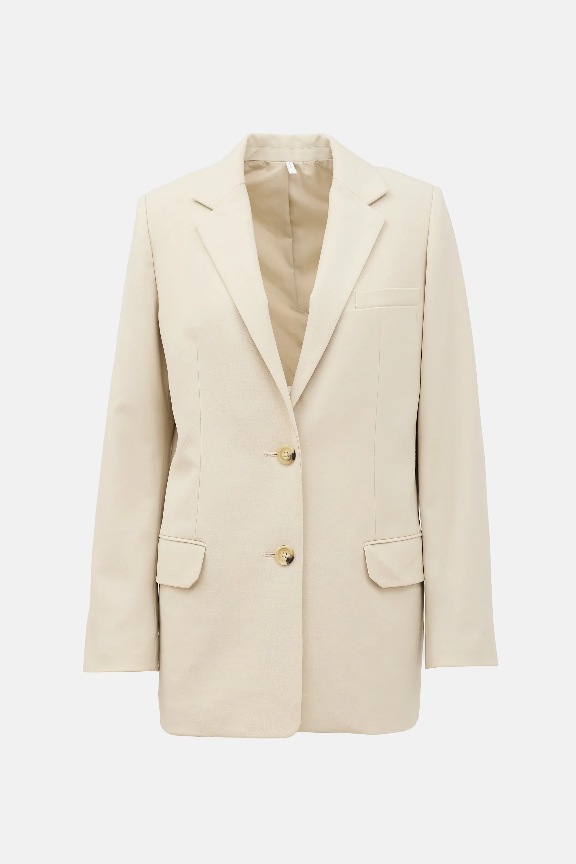 Logo Band & Button Blazer sold by VSP Consignment