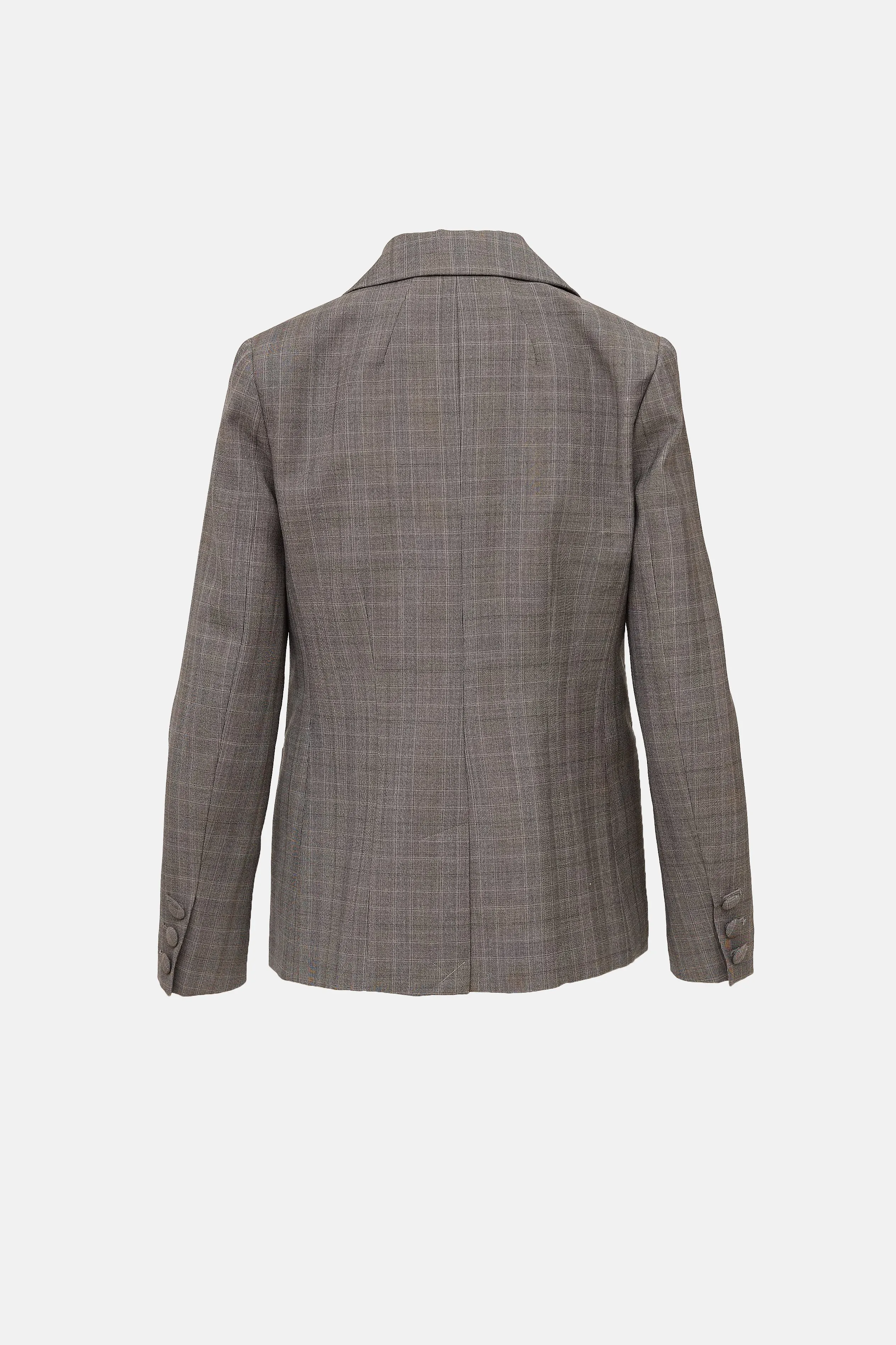 Plaid Double Breasted Blazer sold by VSP Consignment product image thumbnail 2