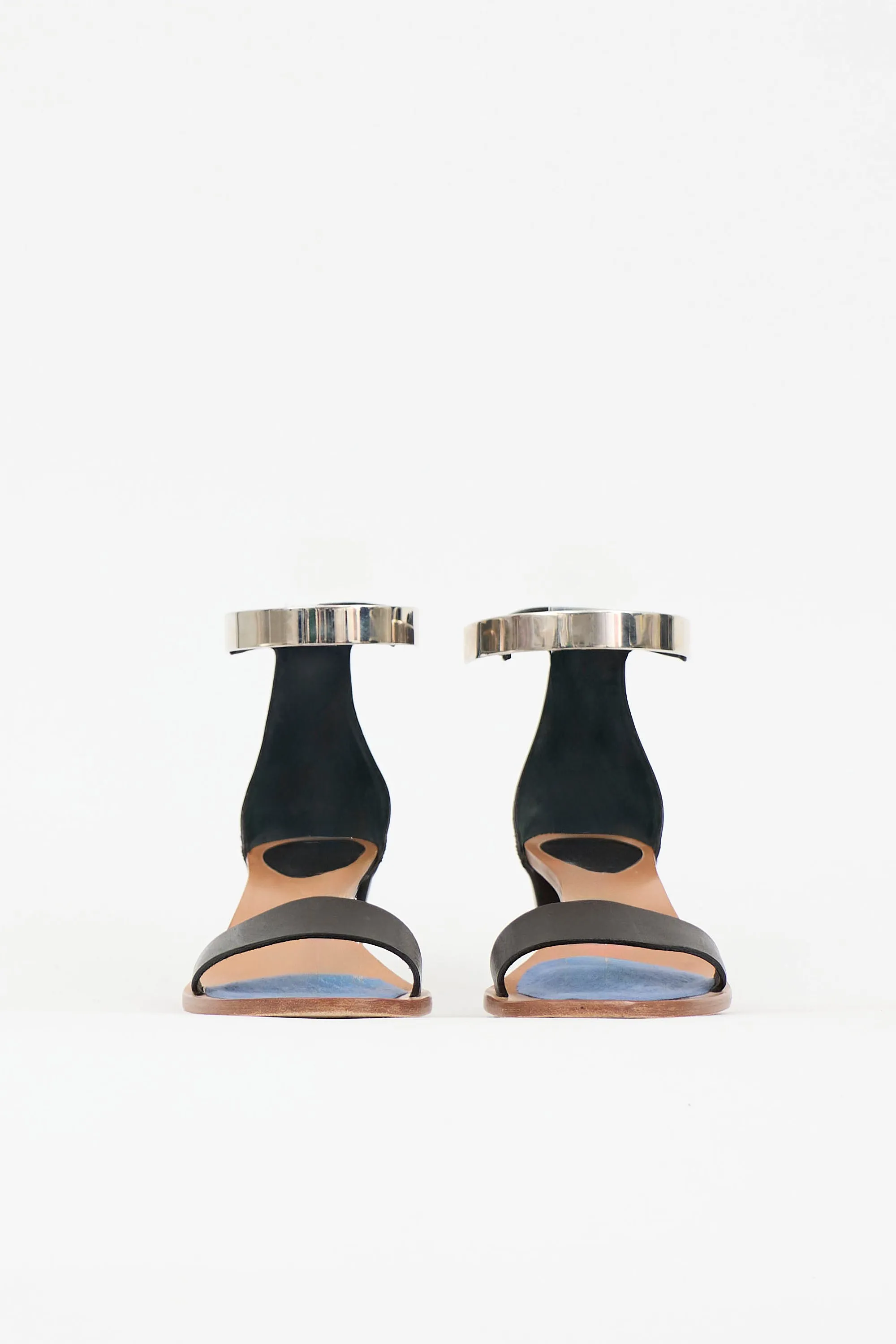Leather & Metal Cuff Sandal sold by VSP Consignment product image thumbnail 3