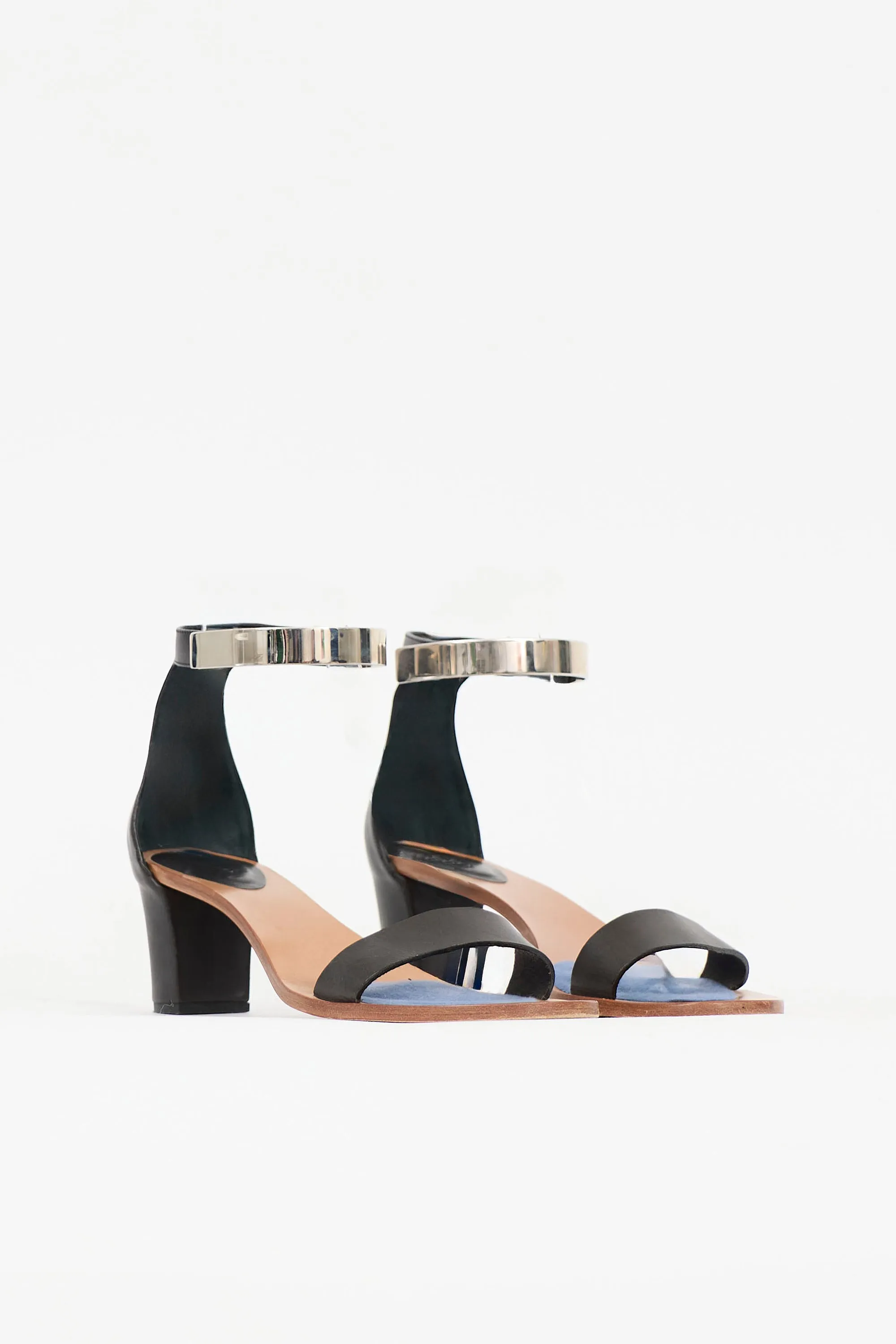 Leather & Metal Cuff Sandal sold by VSP Consignment product image thumbnail 2