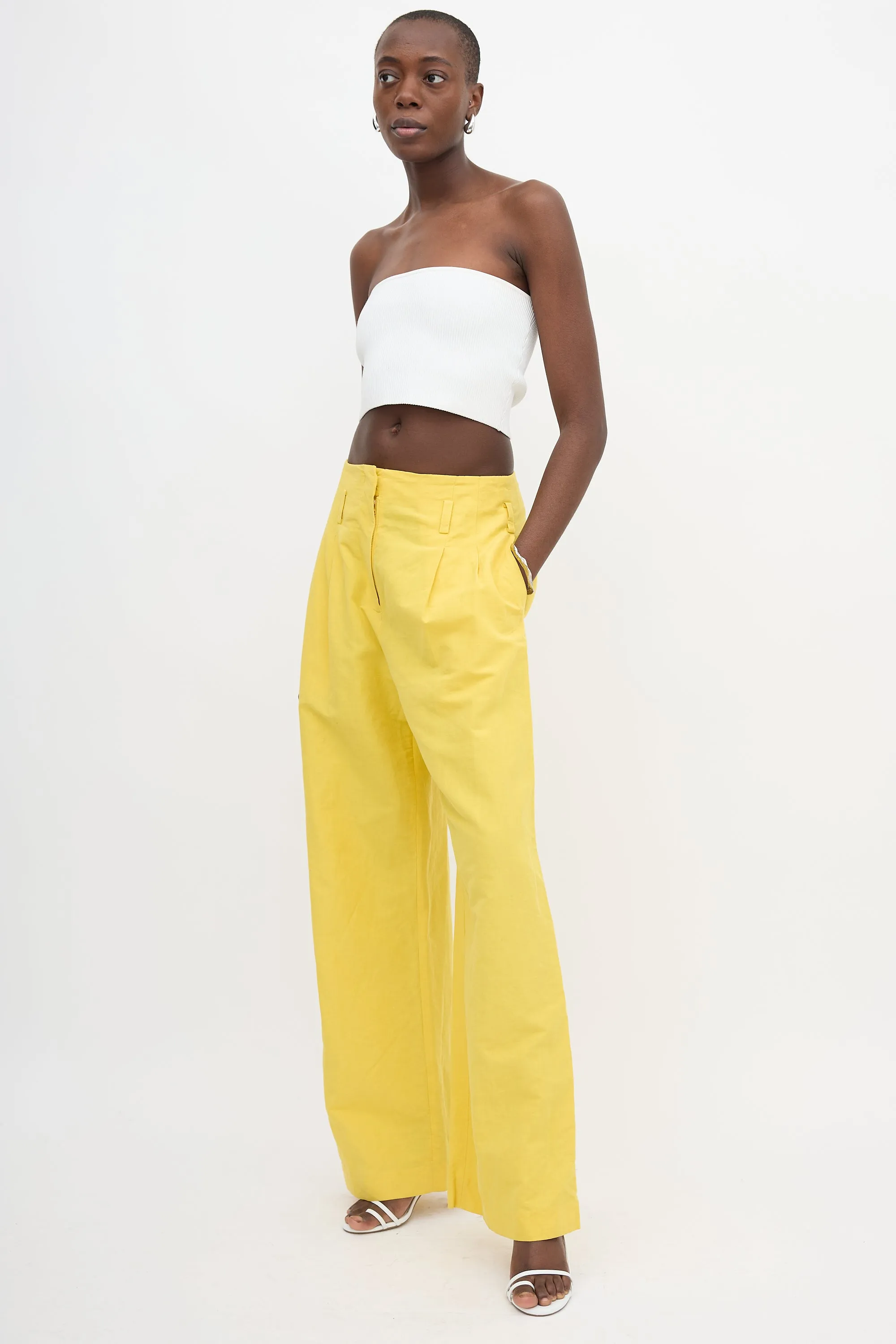 Linen Wide Leg Pant sold by VSP Consignment product image thumbnail 2