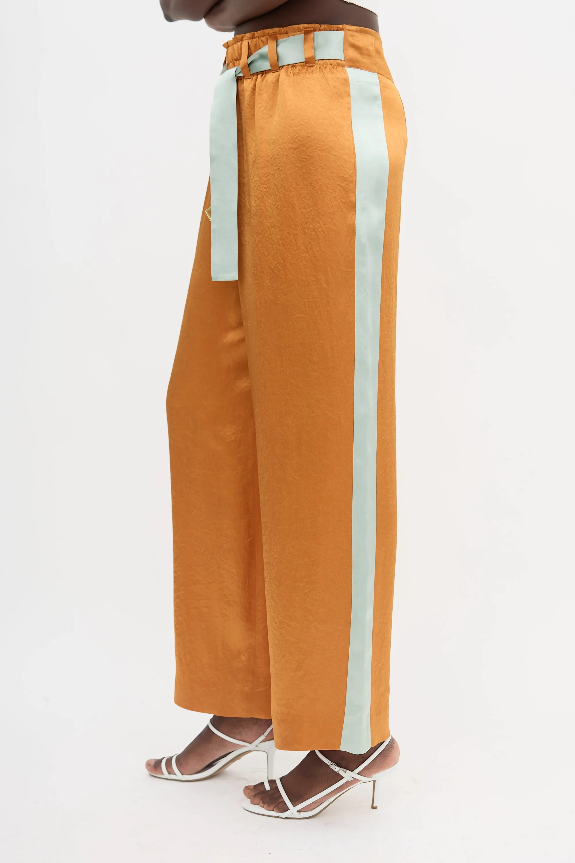 Satin Wide Leg Pant sold by VSP Consignment product image thumbnail 3