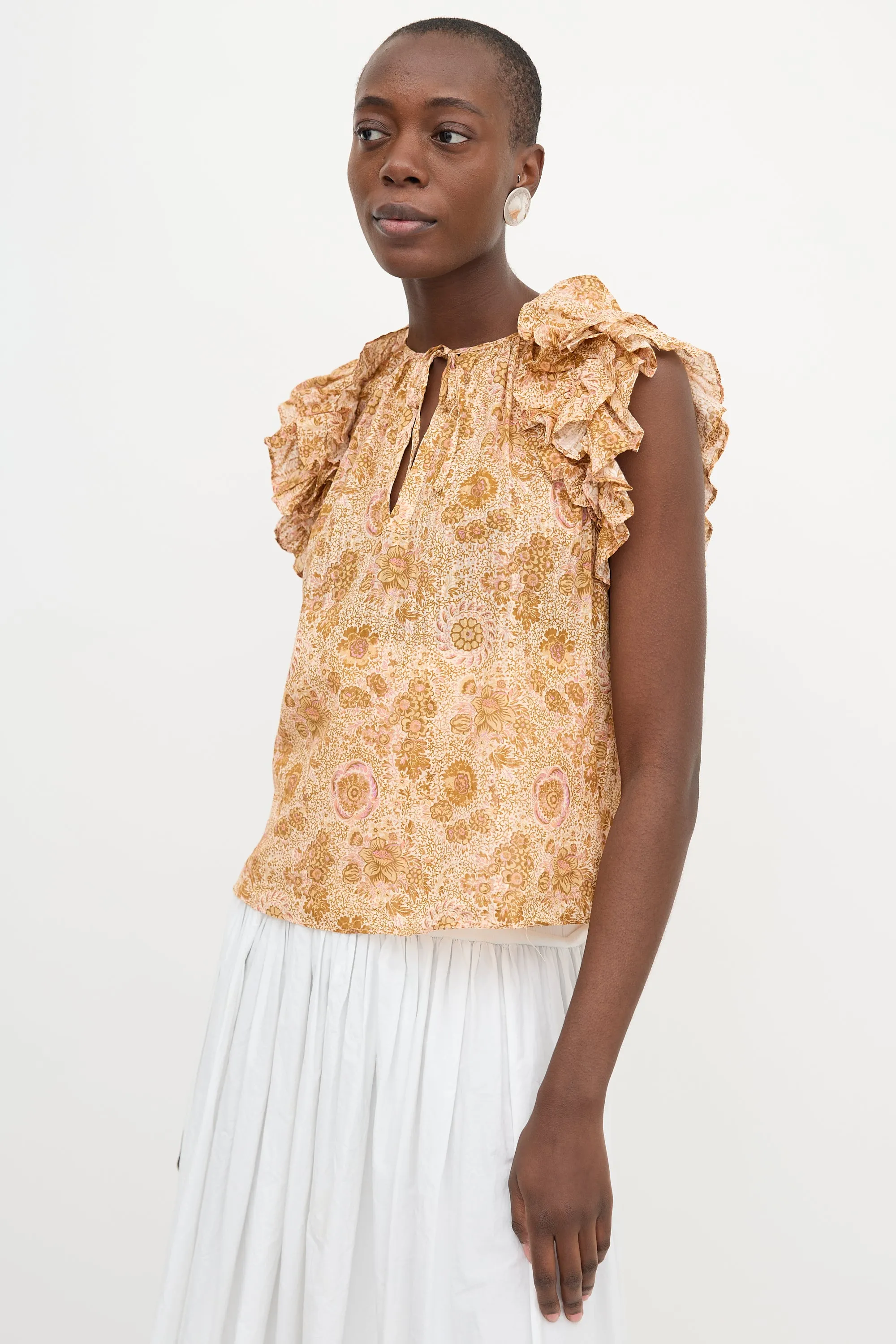 Floral Eliza Top sold by VSP Consignment product image thumbnail 3