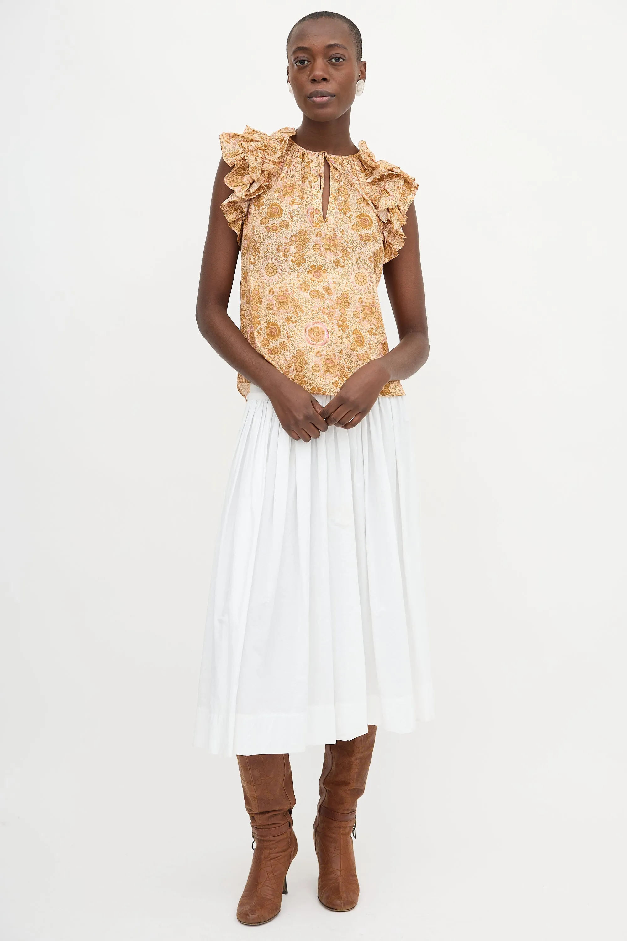 Floral Eliza Top sold by VSP Consignment product image thumbnail 5