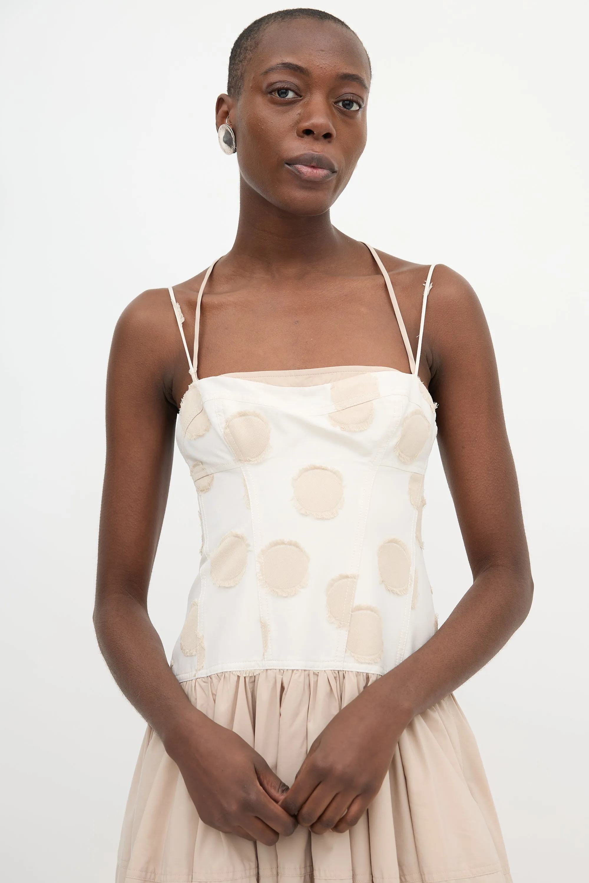 Polka Dot Applique Dress sold by VSP Consignment product image thumbnail 2