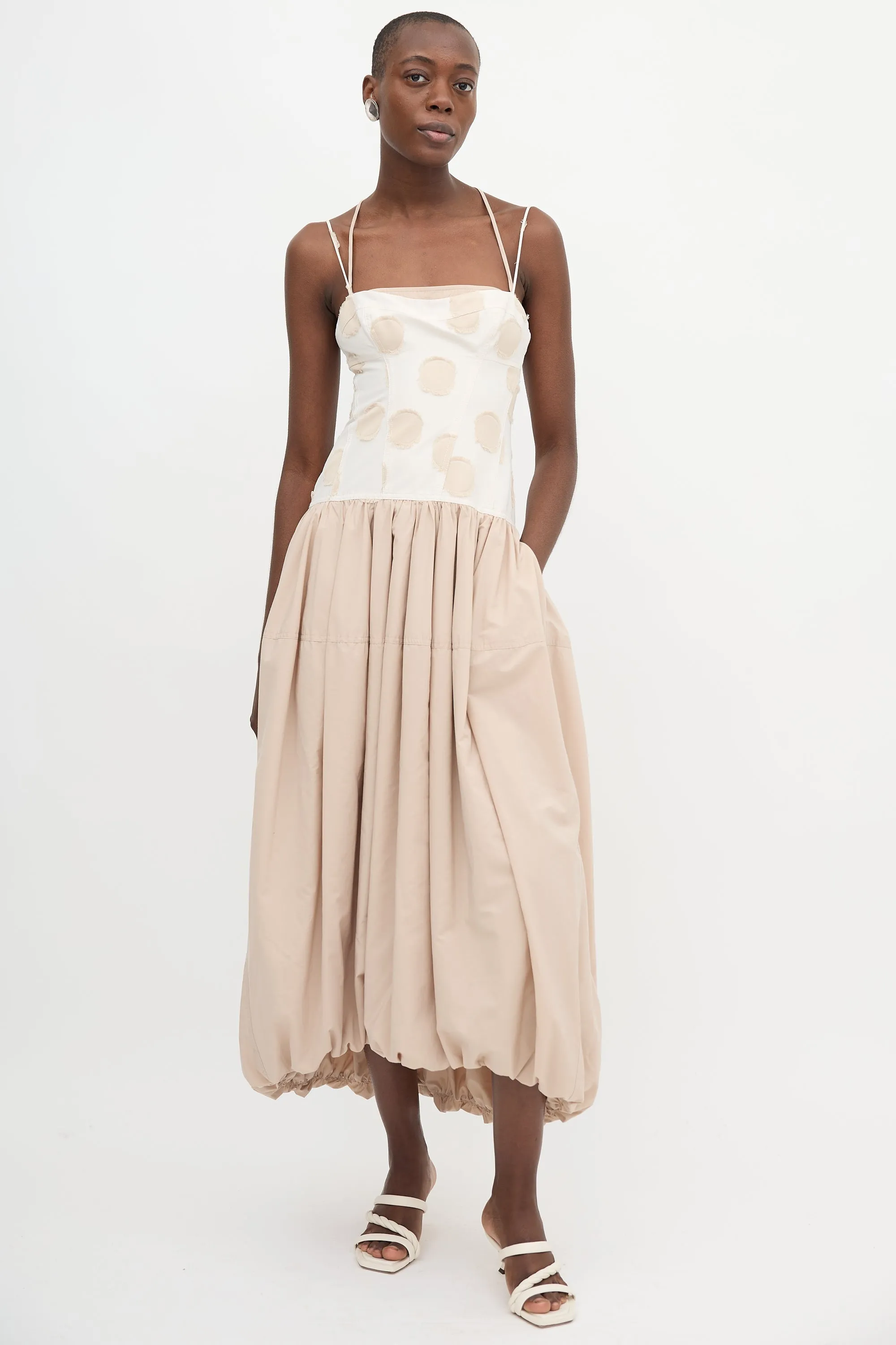 Polka Dot Applique Dress sold by VSP Consignment product image thumbnail 5