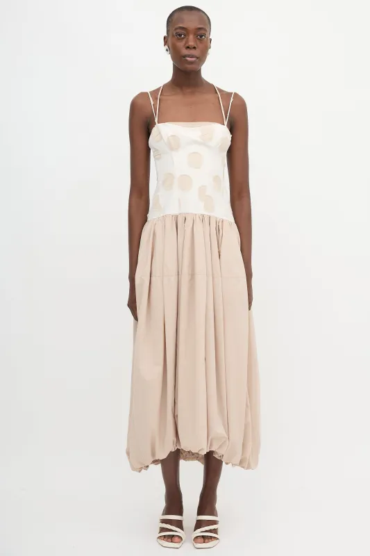 Polka Dot Applique Dress made by Simkhai