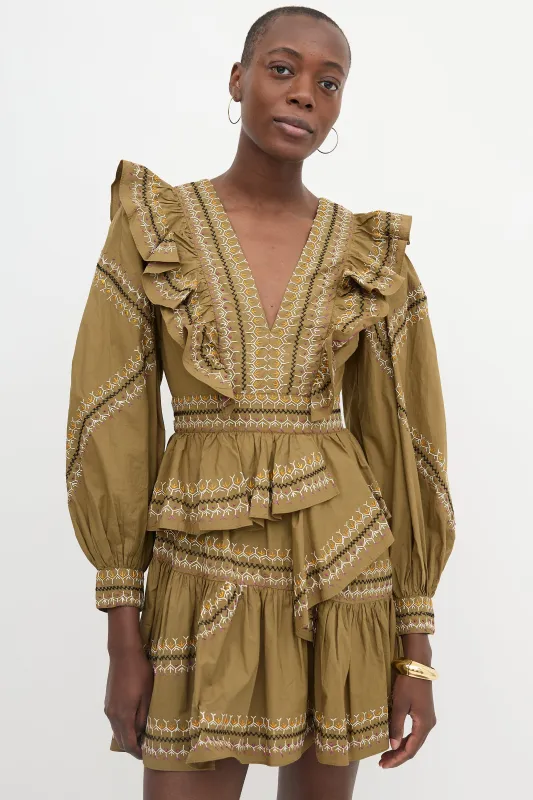 Anais Embroidered Dress sold by VSP Consignment