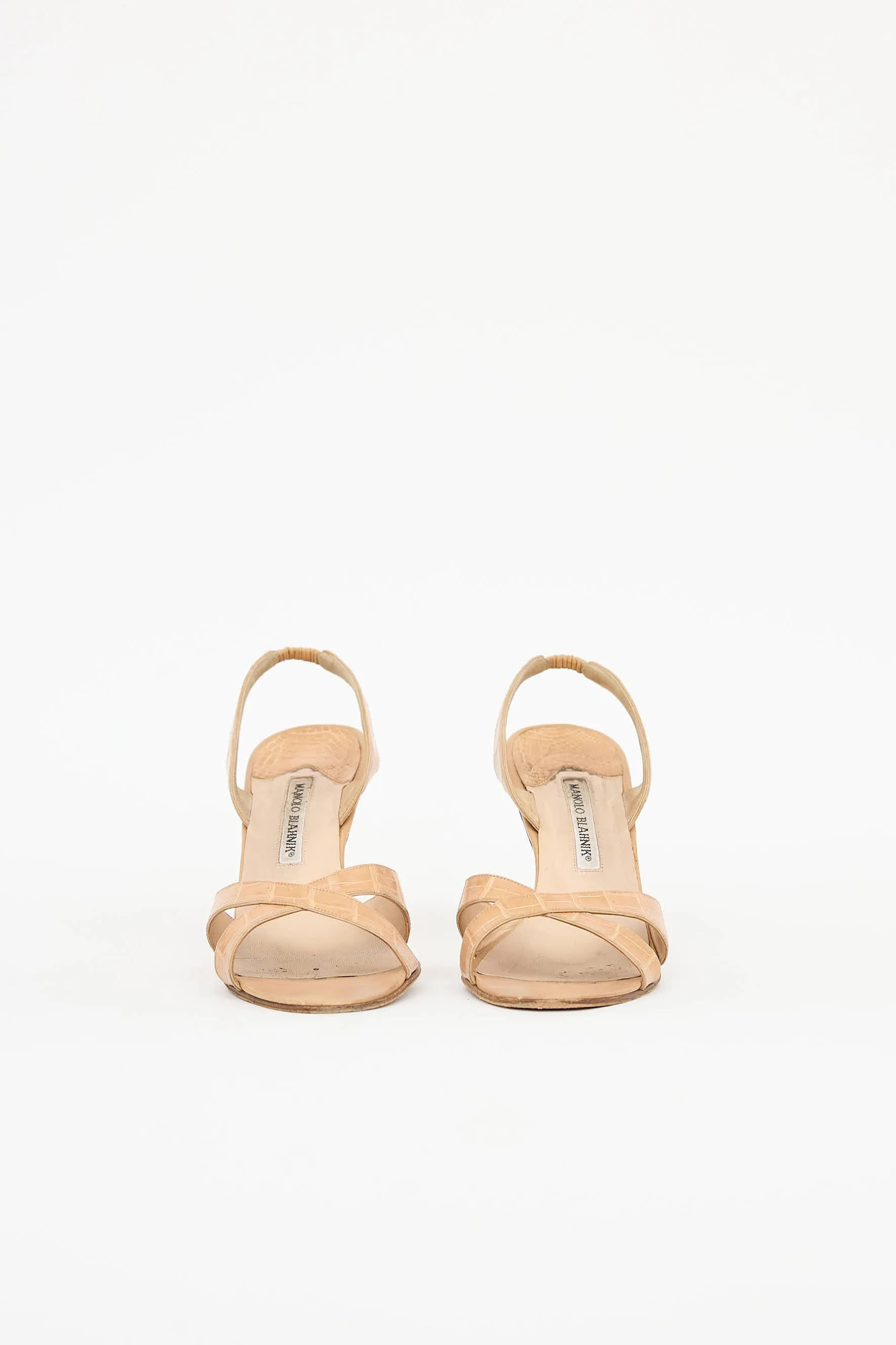 Embossed Slingback Sandal sold by VSP Consignment product image thumbnail 4