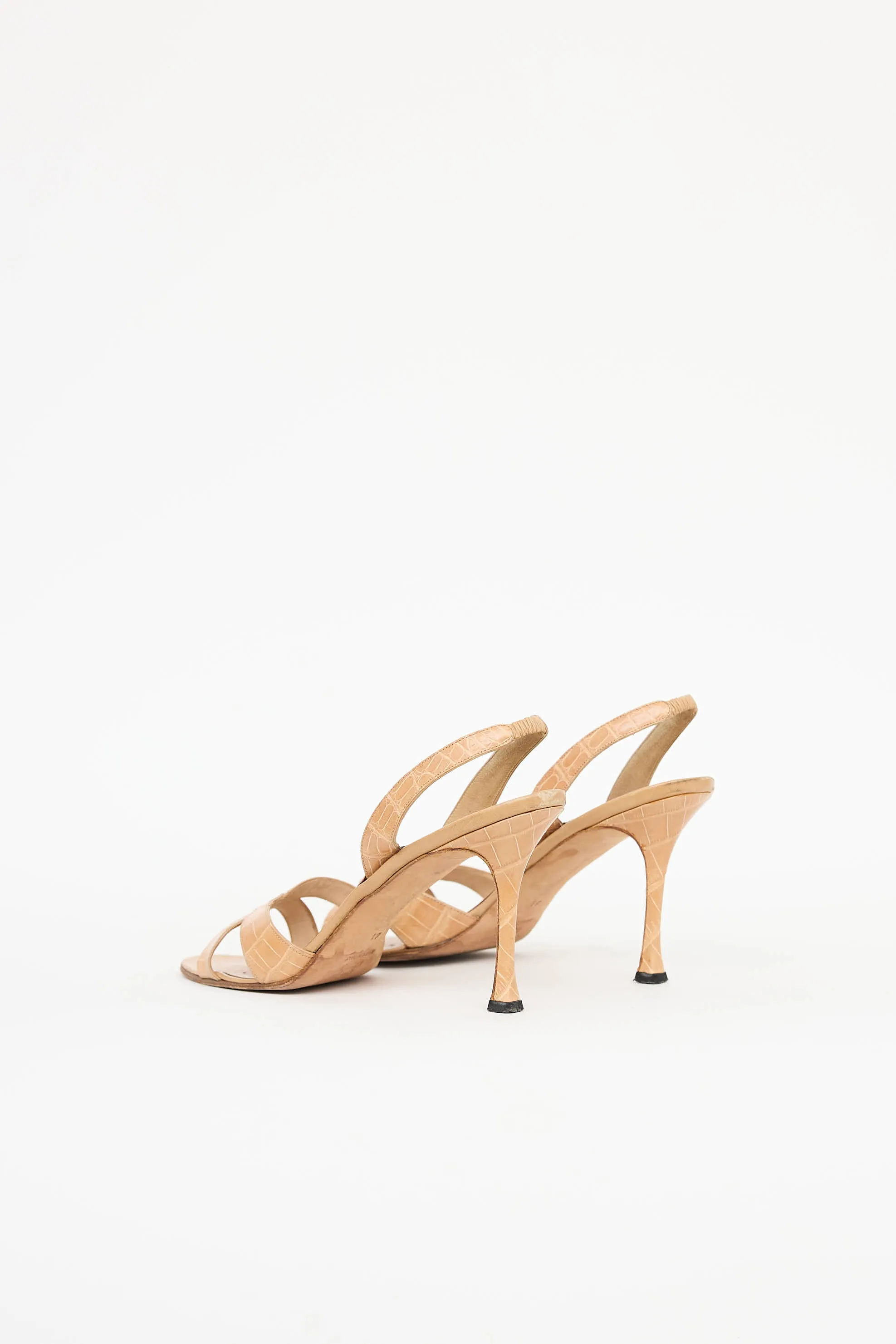 Embossed Slingback Sandal sold by VSP Consignment product image thumbnail 3