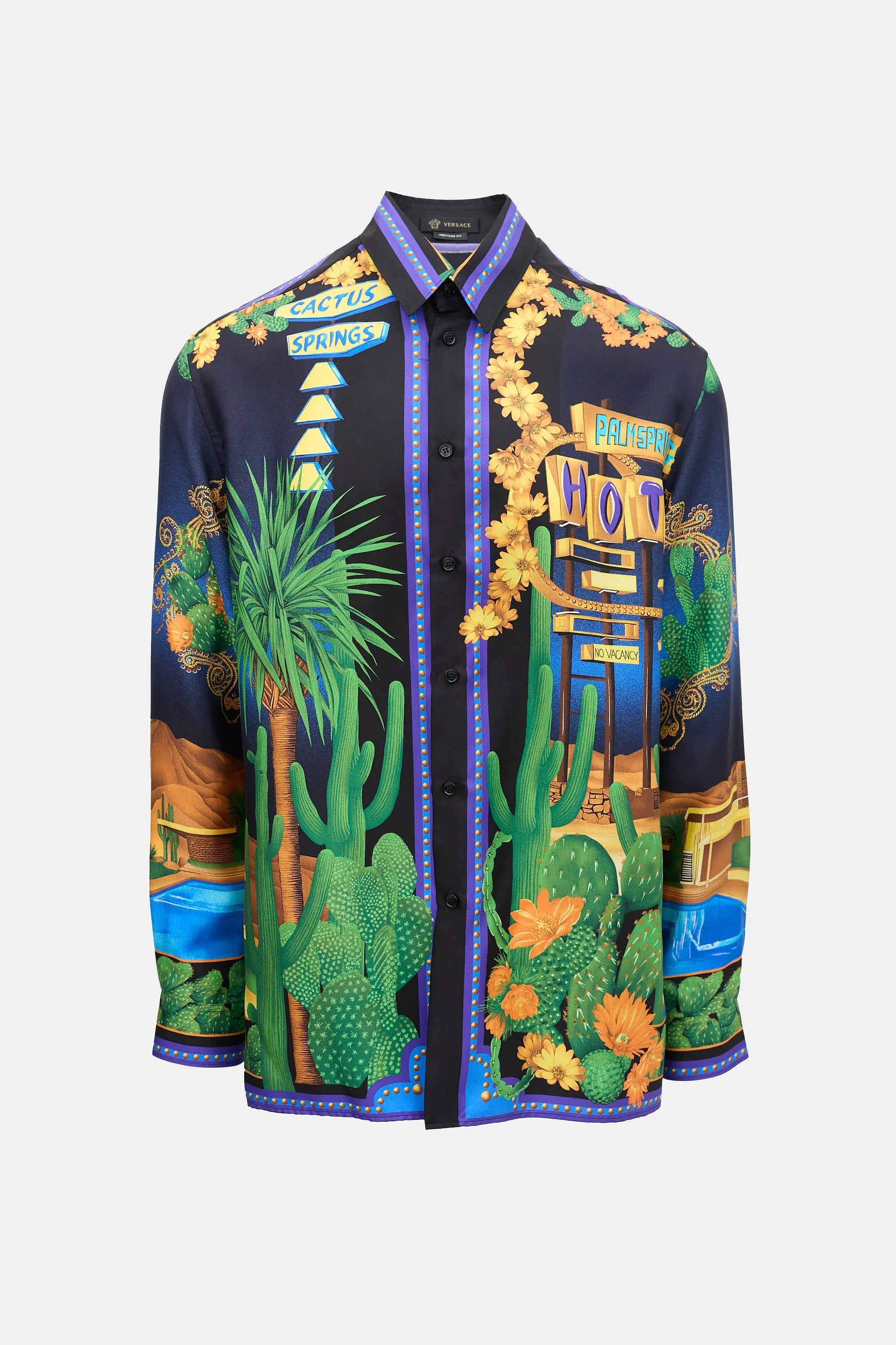 Silk Palm Springs Shirt sold by VSP Consignment