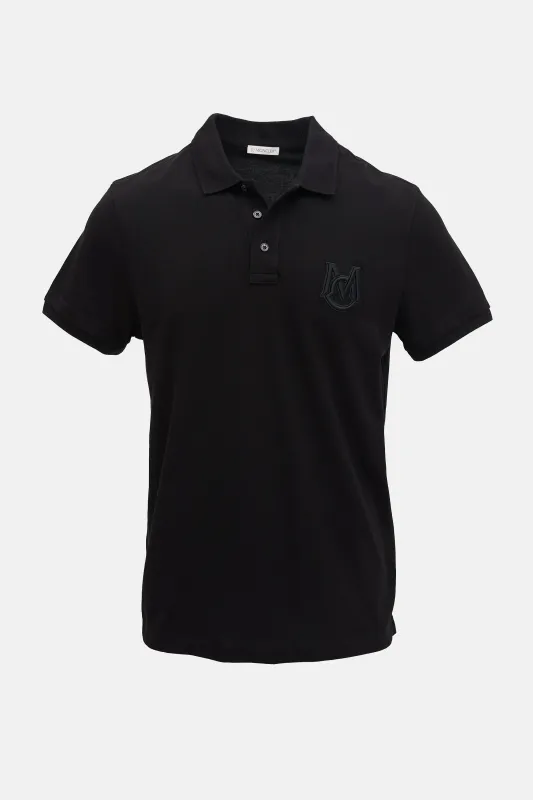 Embroidered Logo Polo made by Moncler