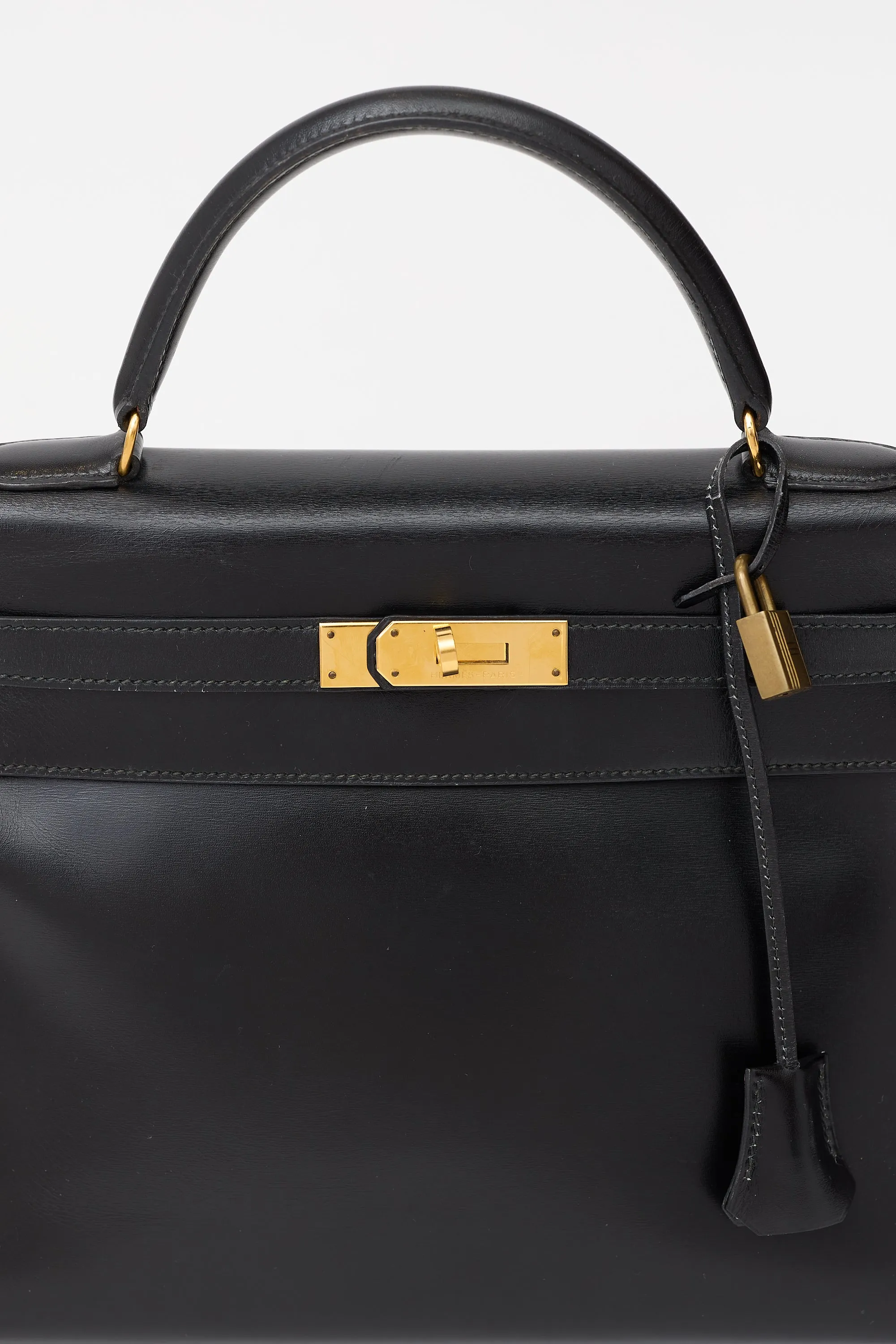 1989 Noir Box Kelly Retourne 32 Bag sold by VSP Consignment product image thumbnail 4