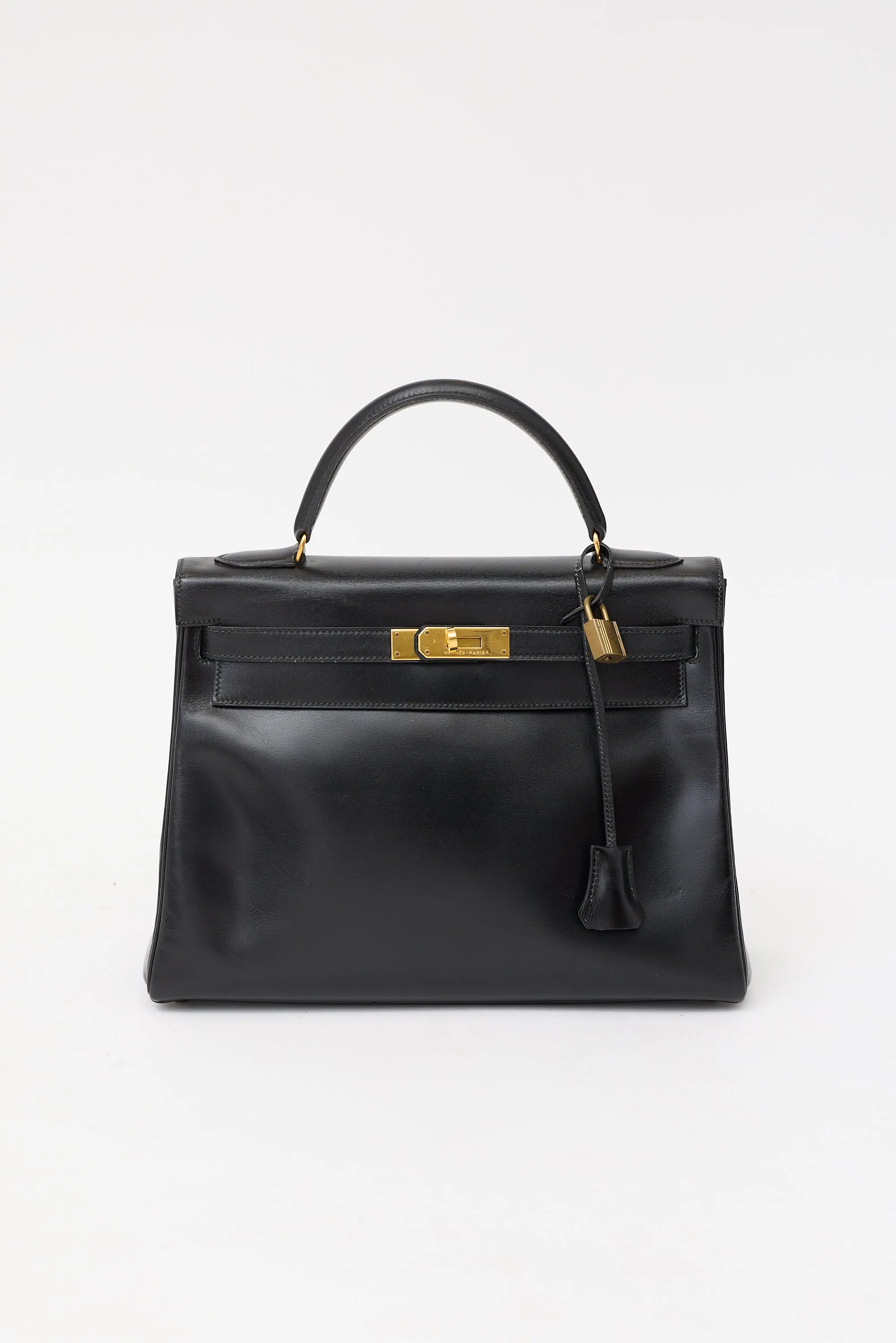 1989 Noir Box Kelly Retourne 32 Bag sold by VSP Consignment product image thumbnail 2